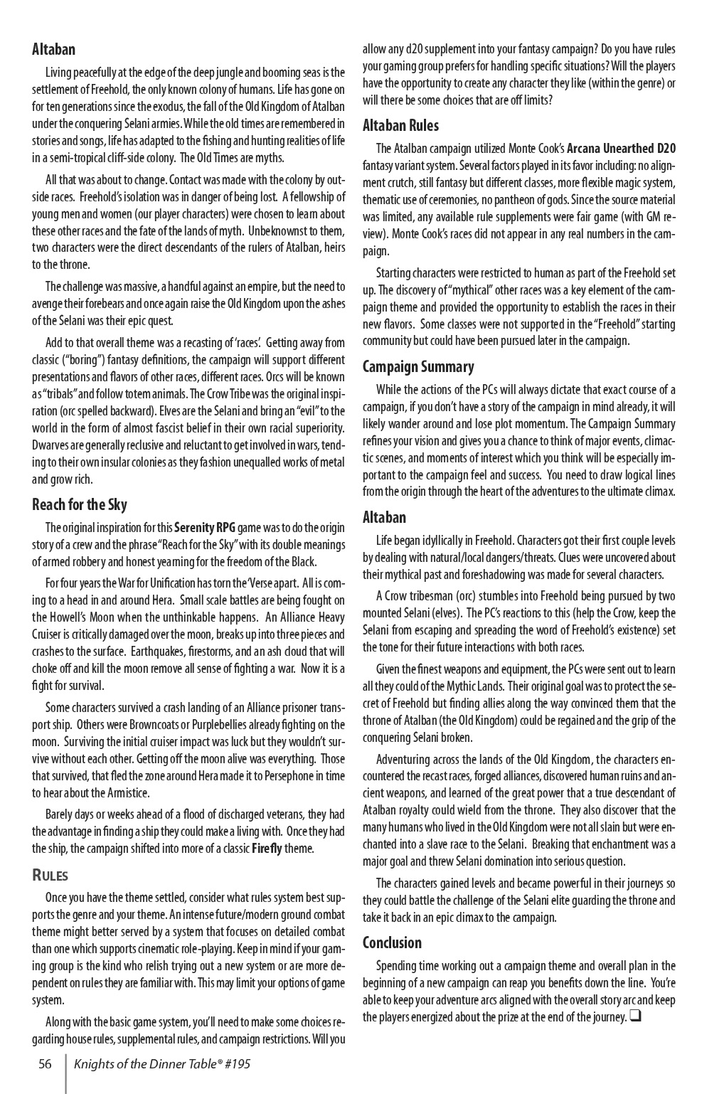 Read online Knights of the Dinner Table comic -  Issue #195 - 58