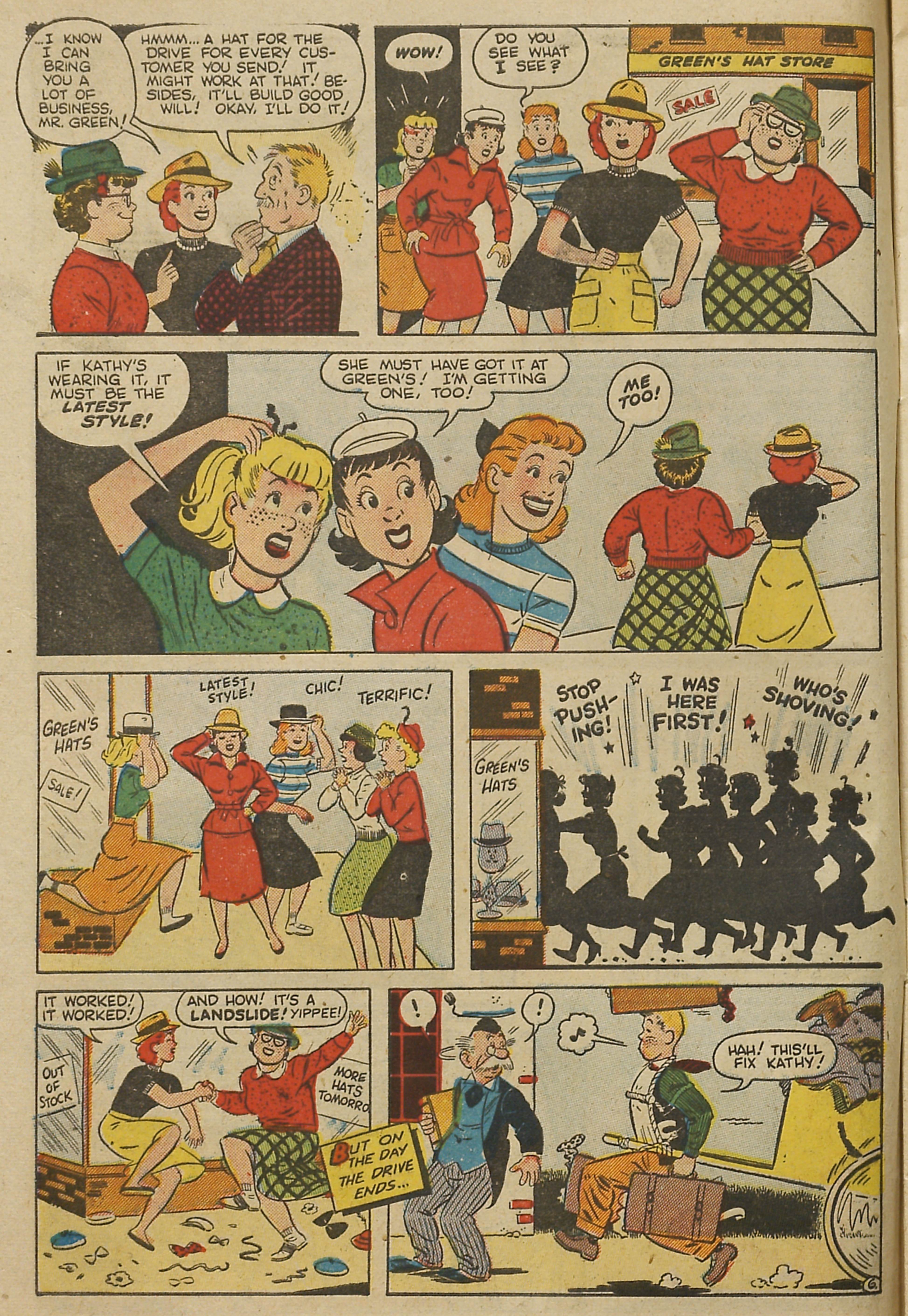 Read online Kathy (1949) comic -  Issue #4 - 8
