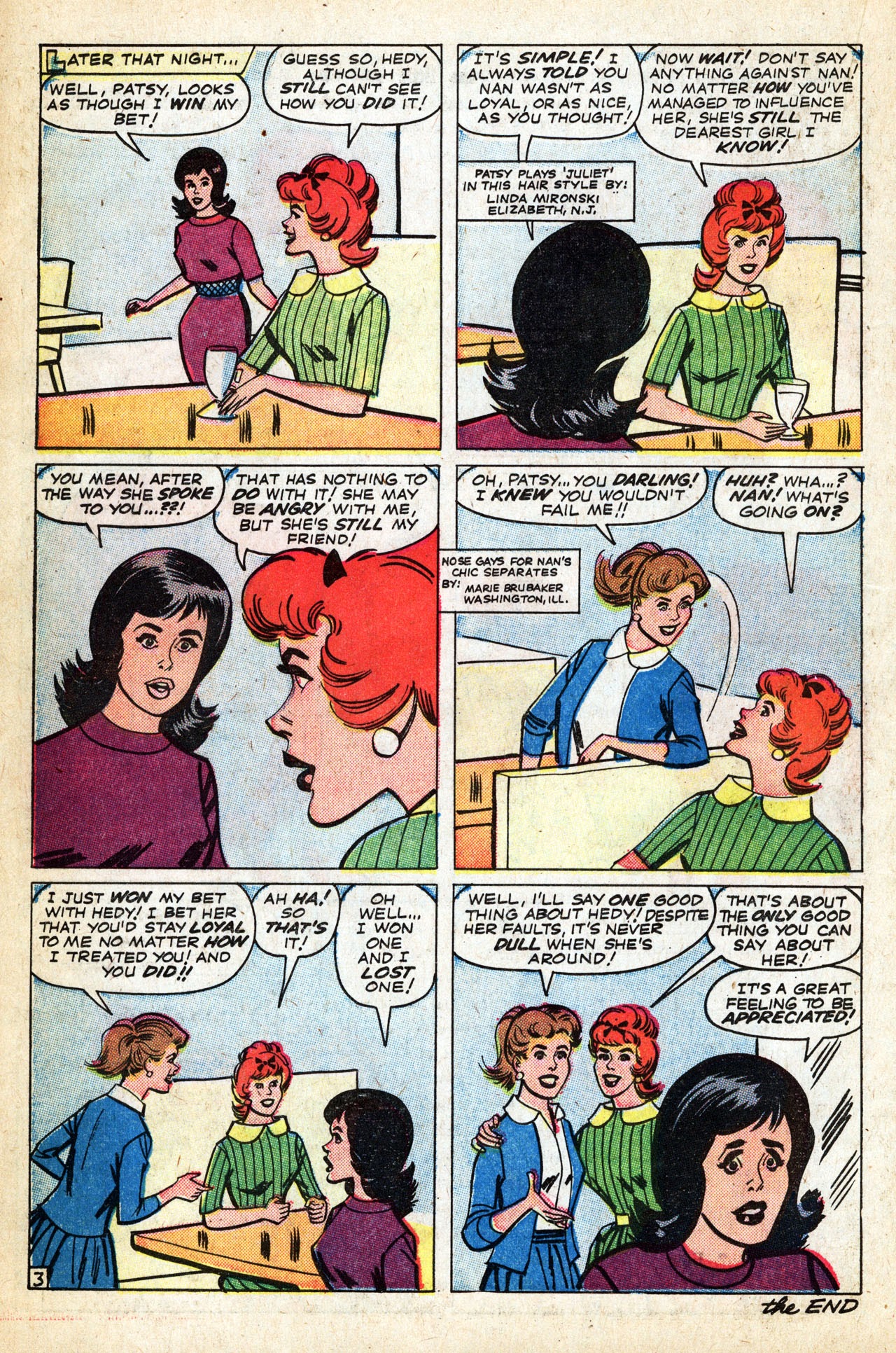 Read online Patsy and Hedy comic -  Issue #90 - 22