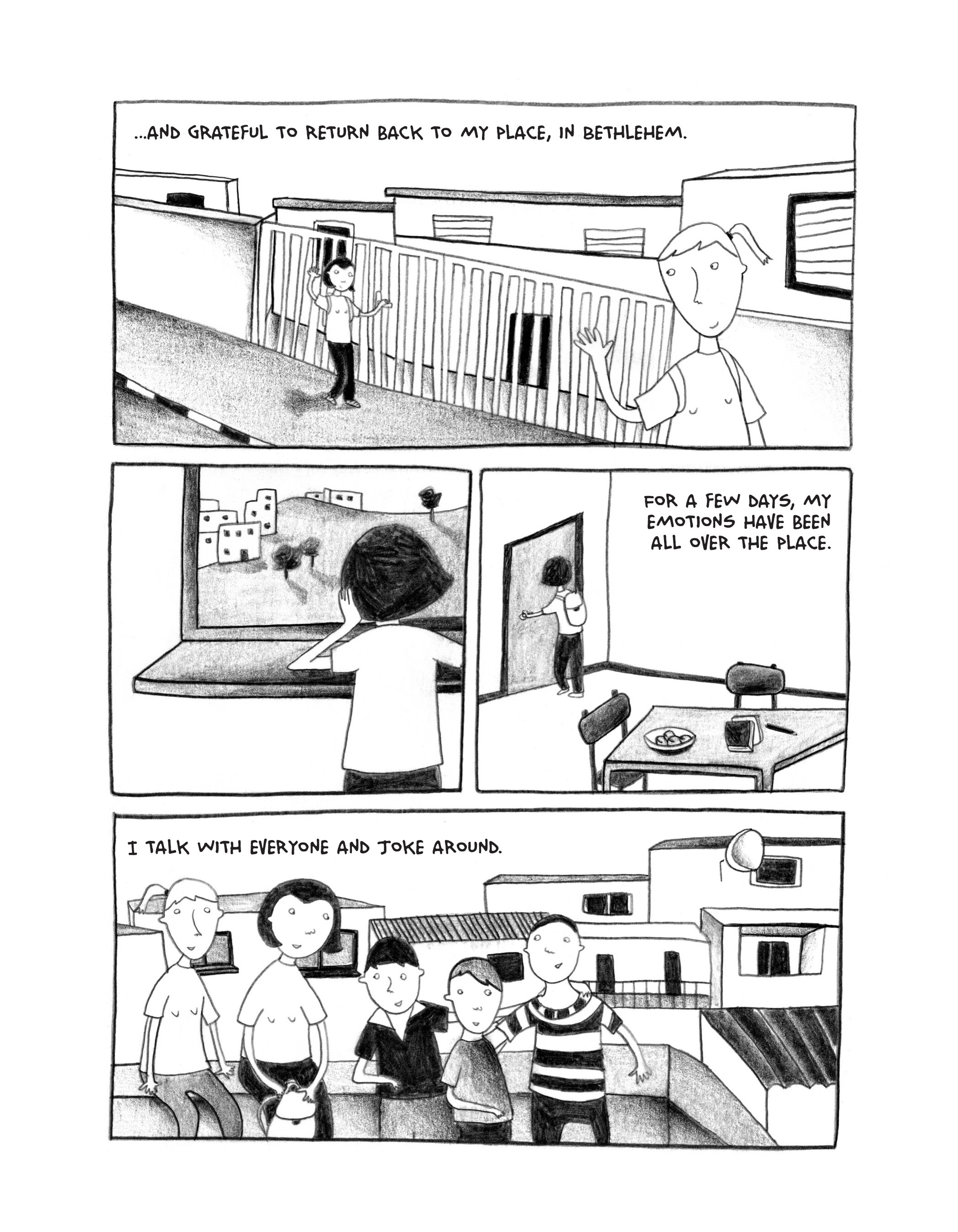 Read online Green Almonds: Letters from Palestine comic -  Issue # TPB (Part 2) - 40