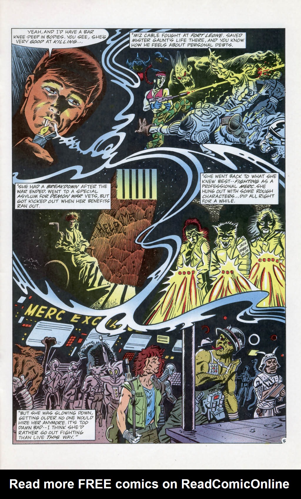 Read online Grimjack comic -  Issue #66 - 31