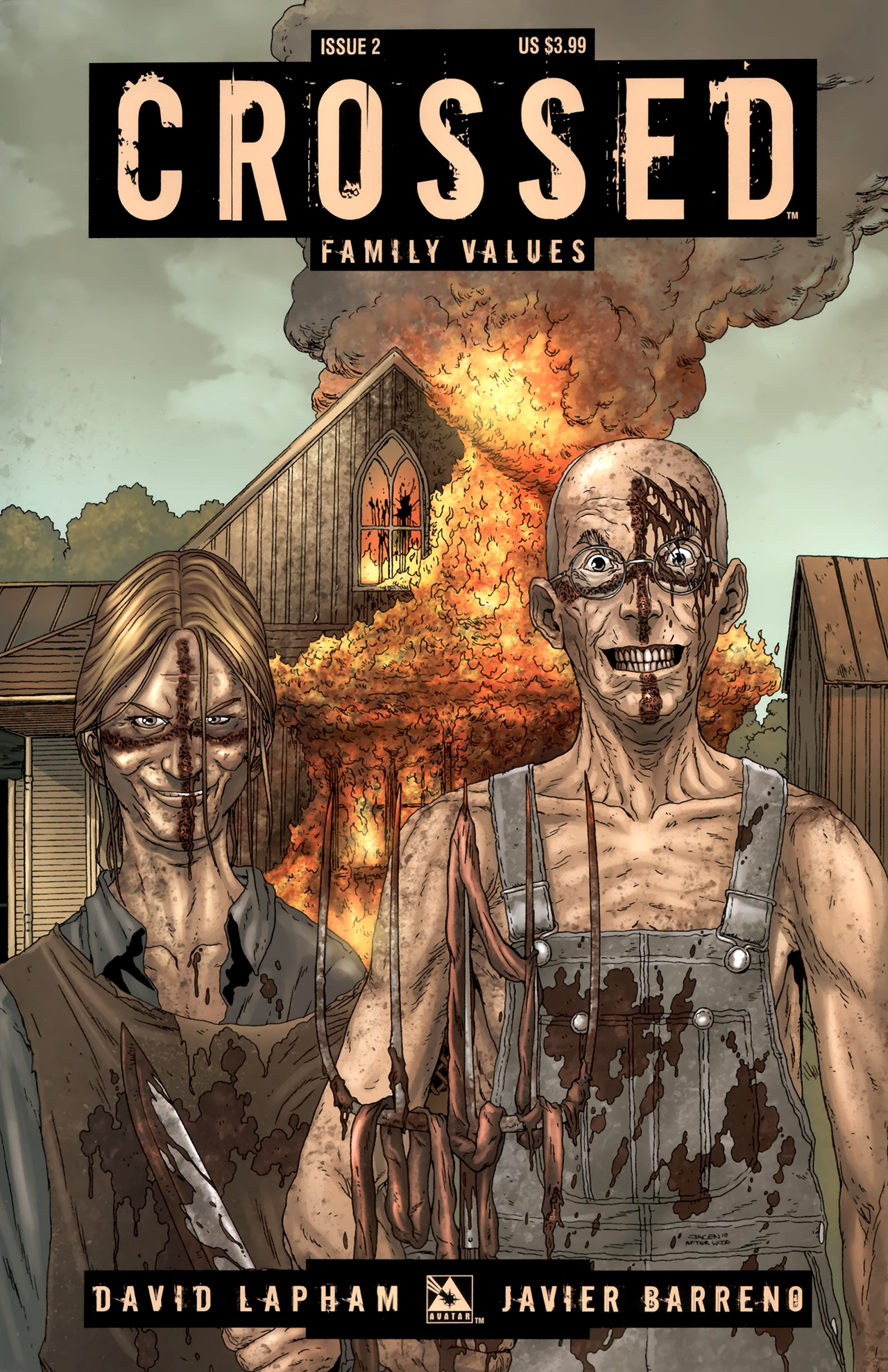 Read online Crossed: Family Values comic -  Issue #2 - 1
