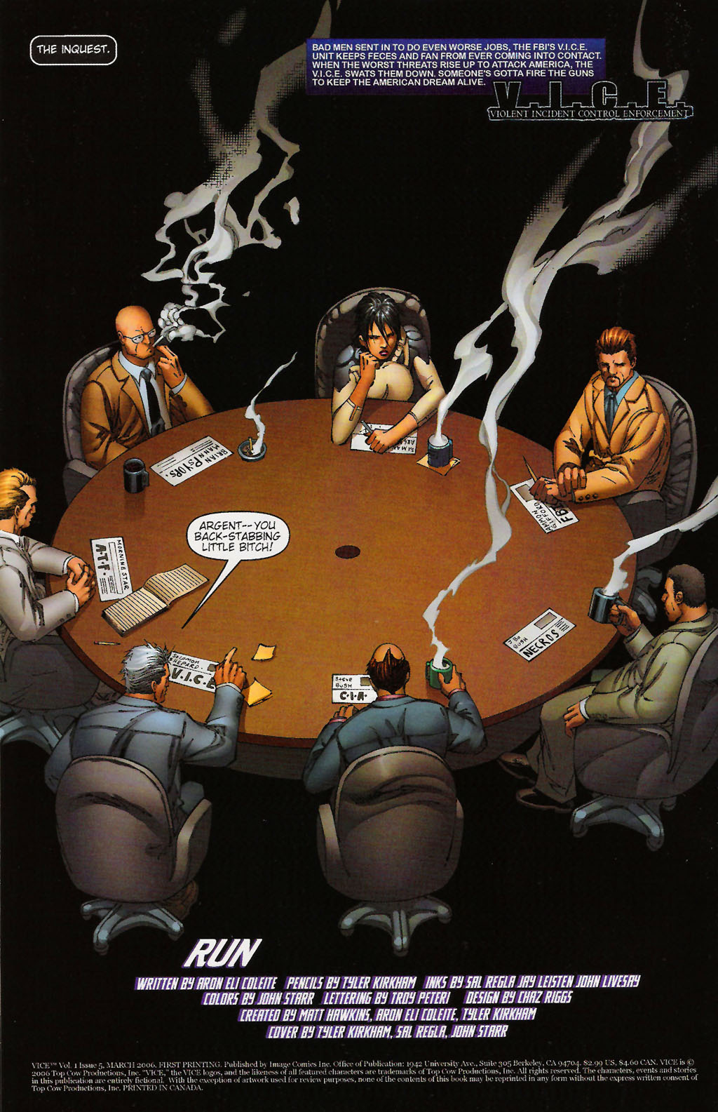 Read online V.I.C.E. (Violent Incident Control Enforcement) comic -  Issue #5 - 6