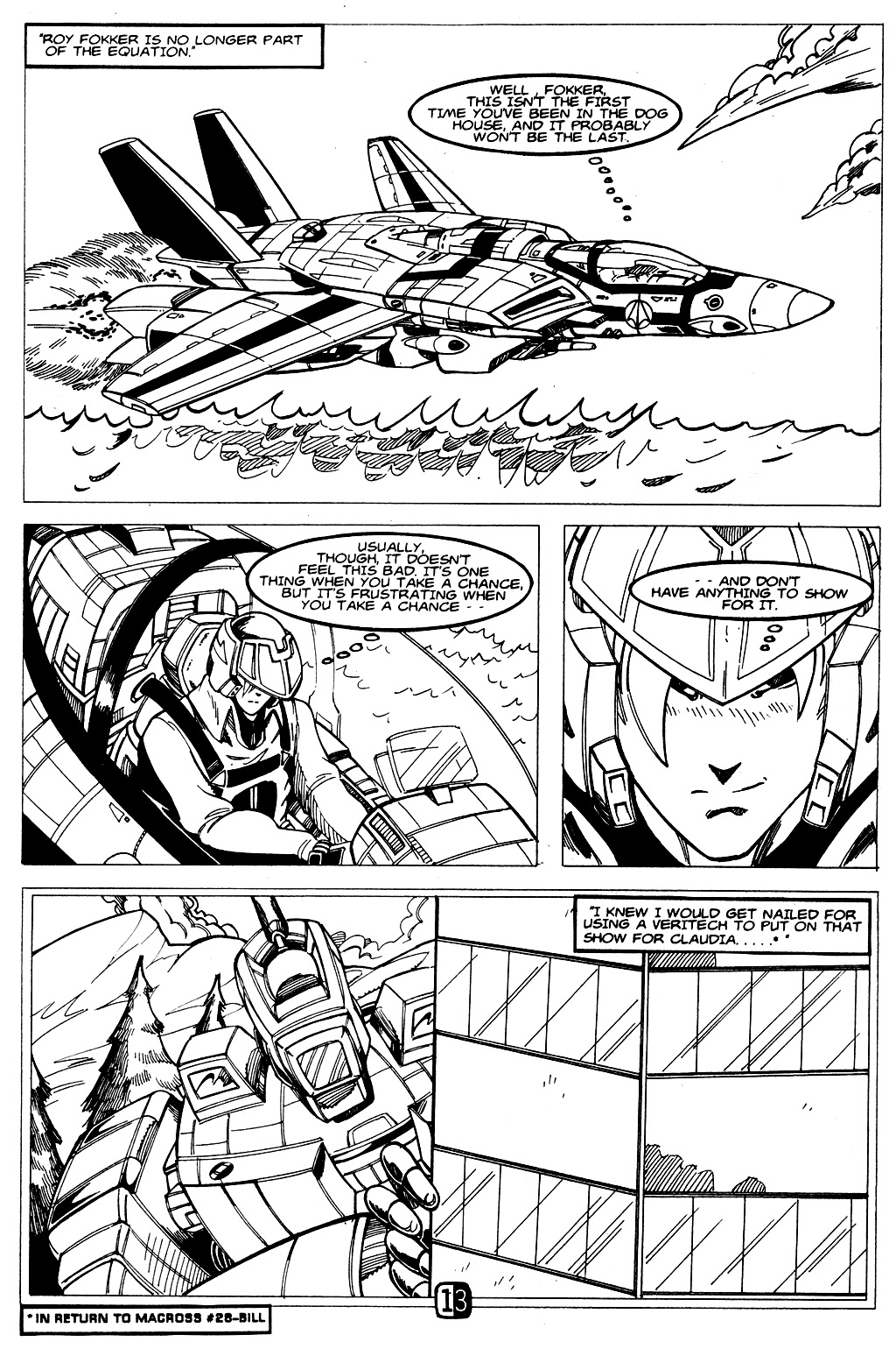 Read online Robotech: Return to Macross comic -  Issue #31 - 14