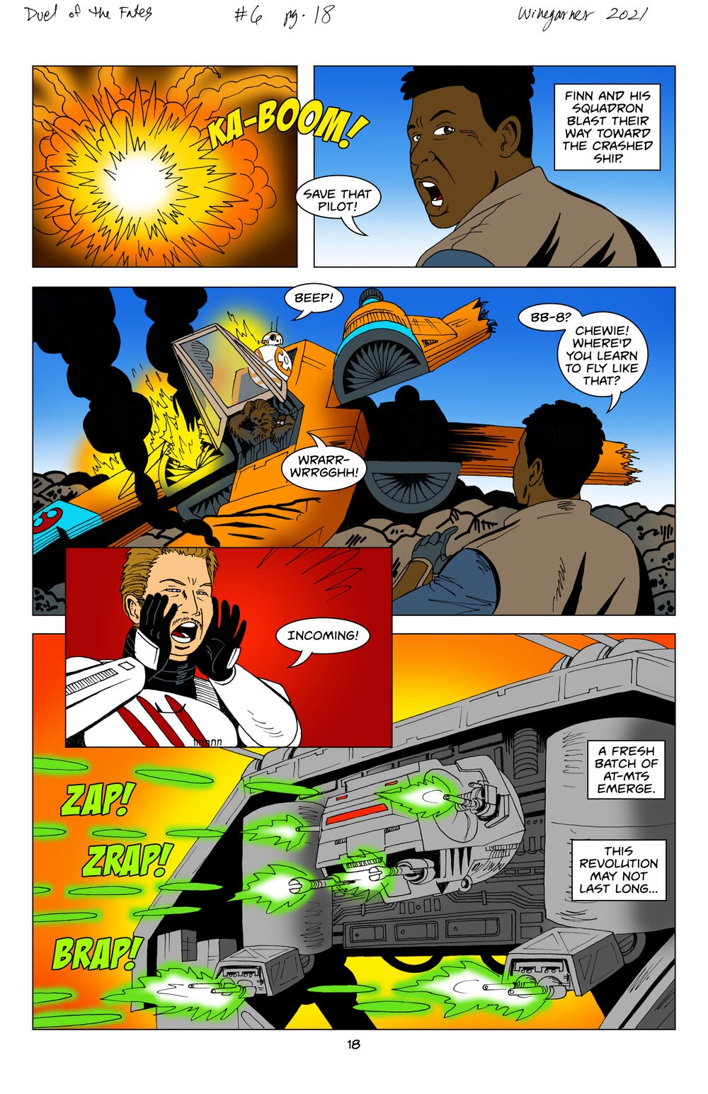 Read online Star Wars: Duel of the Fates comic -  Issue #6 - 17