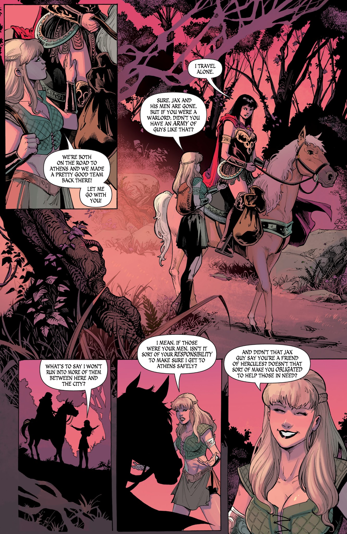 Read online Xena: Warrior Princess (2018) comic -  Issue #1 - 21