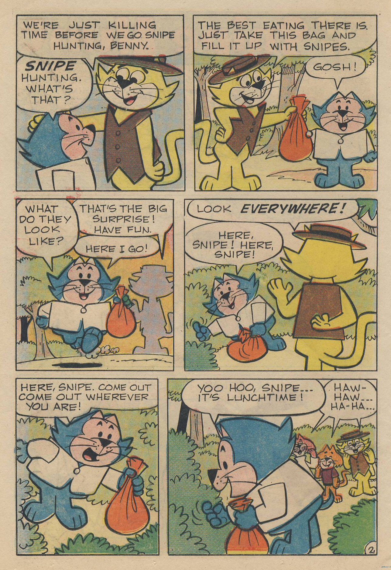 Read online Top Cat (1970) comic -  Issue #12 - 13