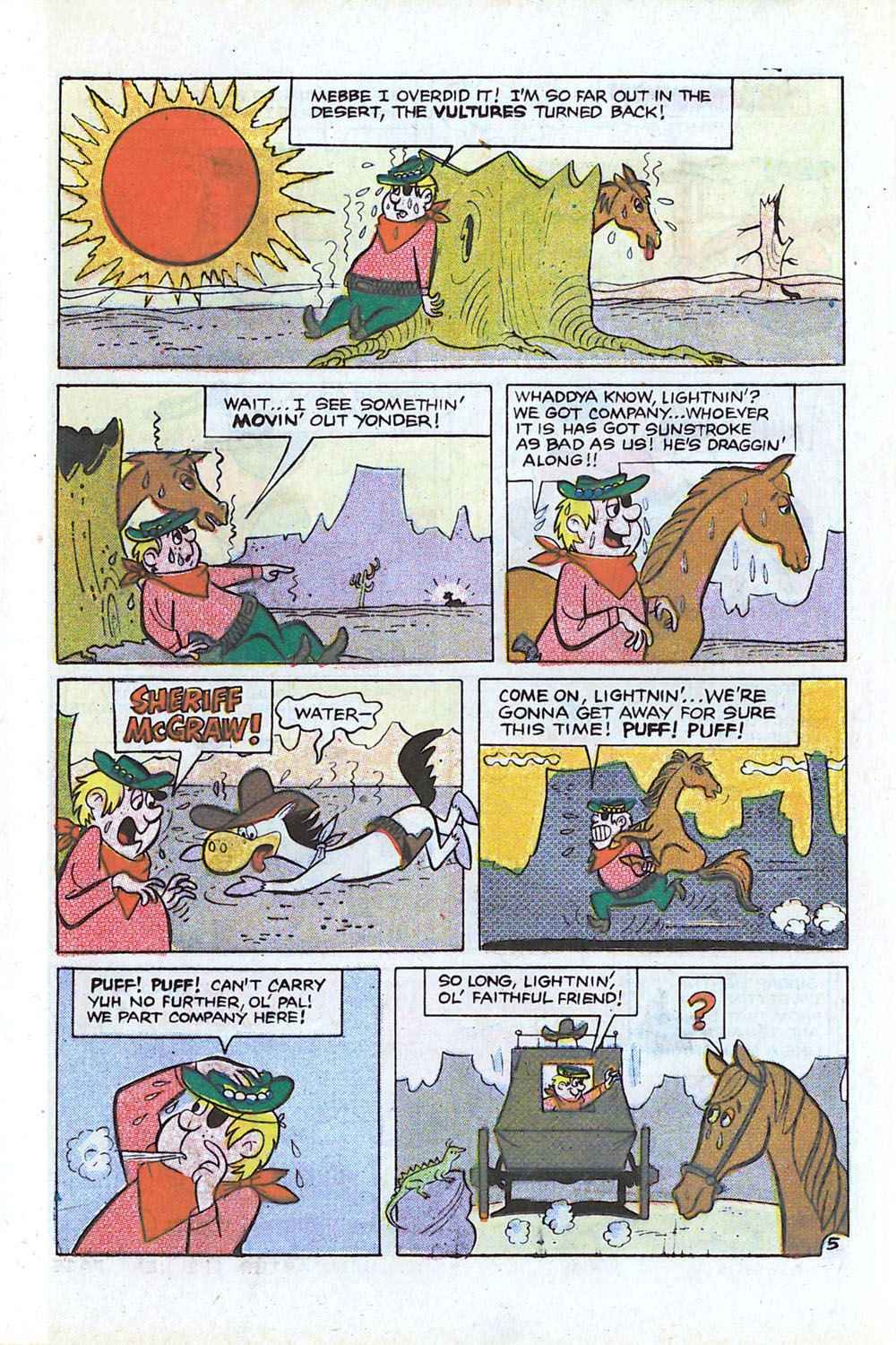 Read online Quick Draw McGraw comic -  Issue #8 - 10