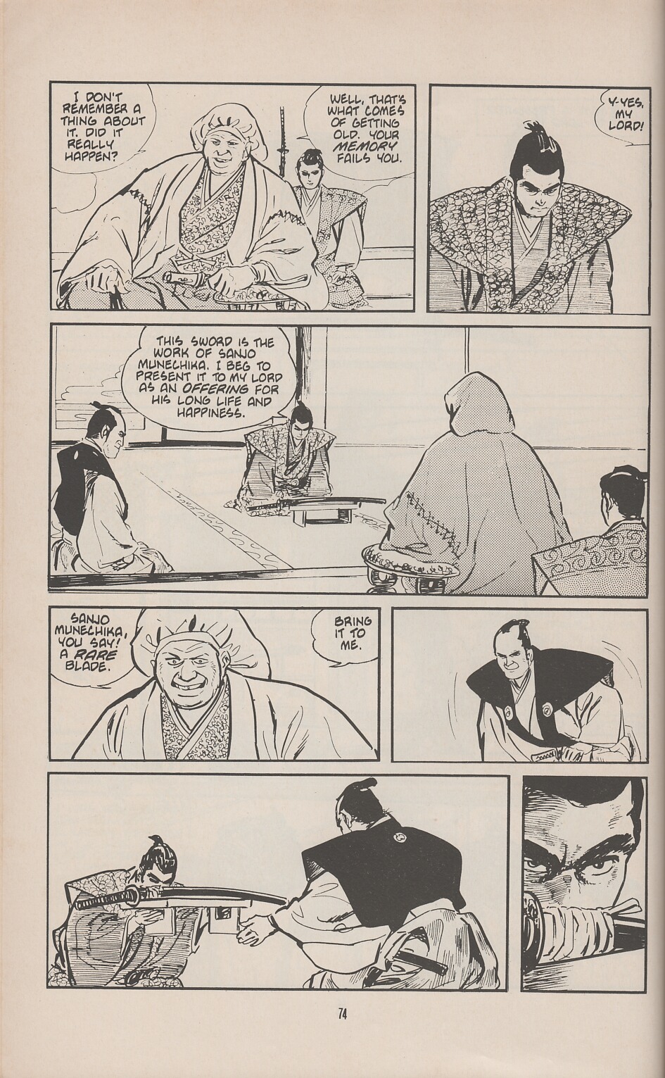 Read online Lone Wolf and Cub comic -  Issue #1 - 90
