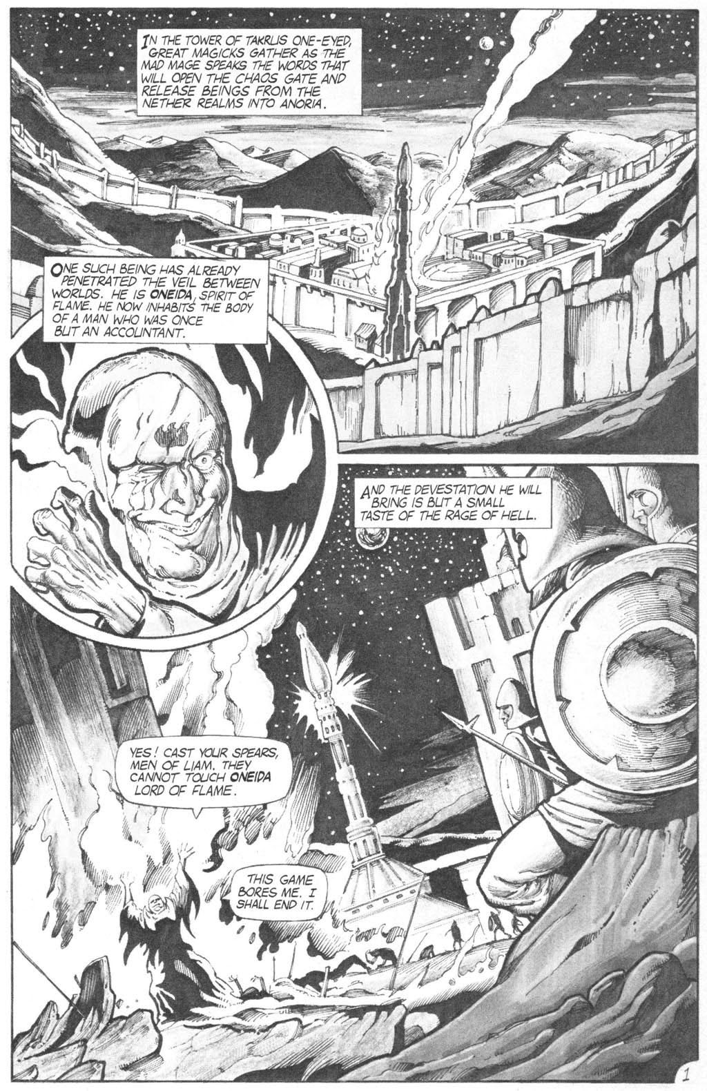 Read online Adventurers (1986) comic -  Issue #10 - 3