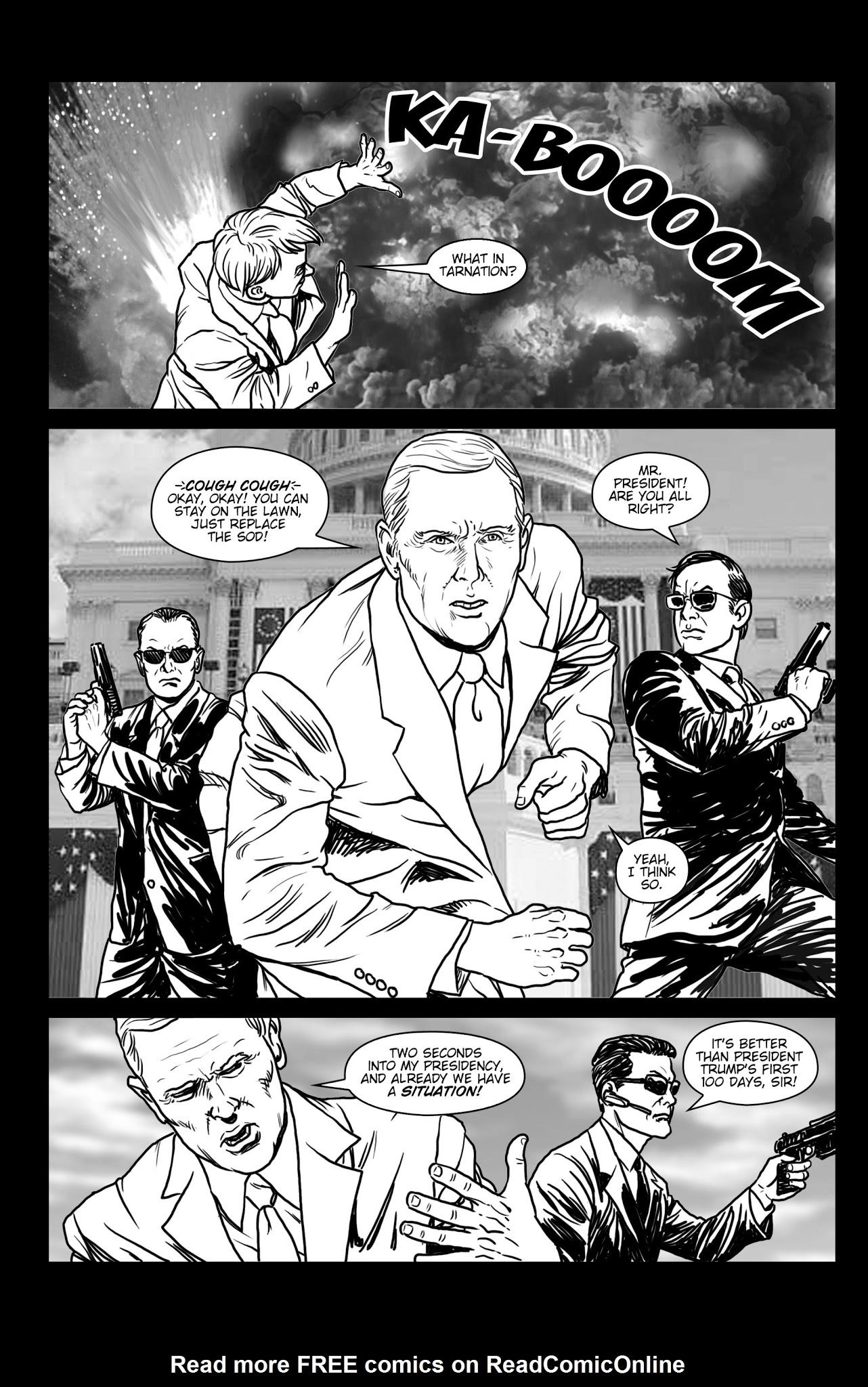 Read online President Pence comic -  Issue # Full - 7