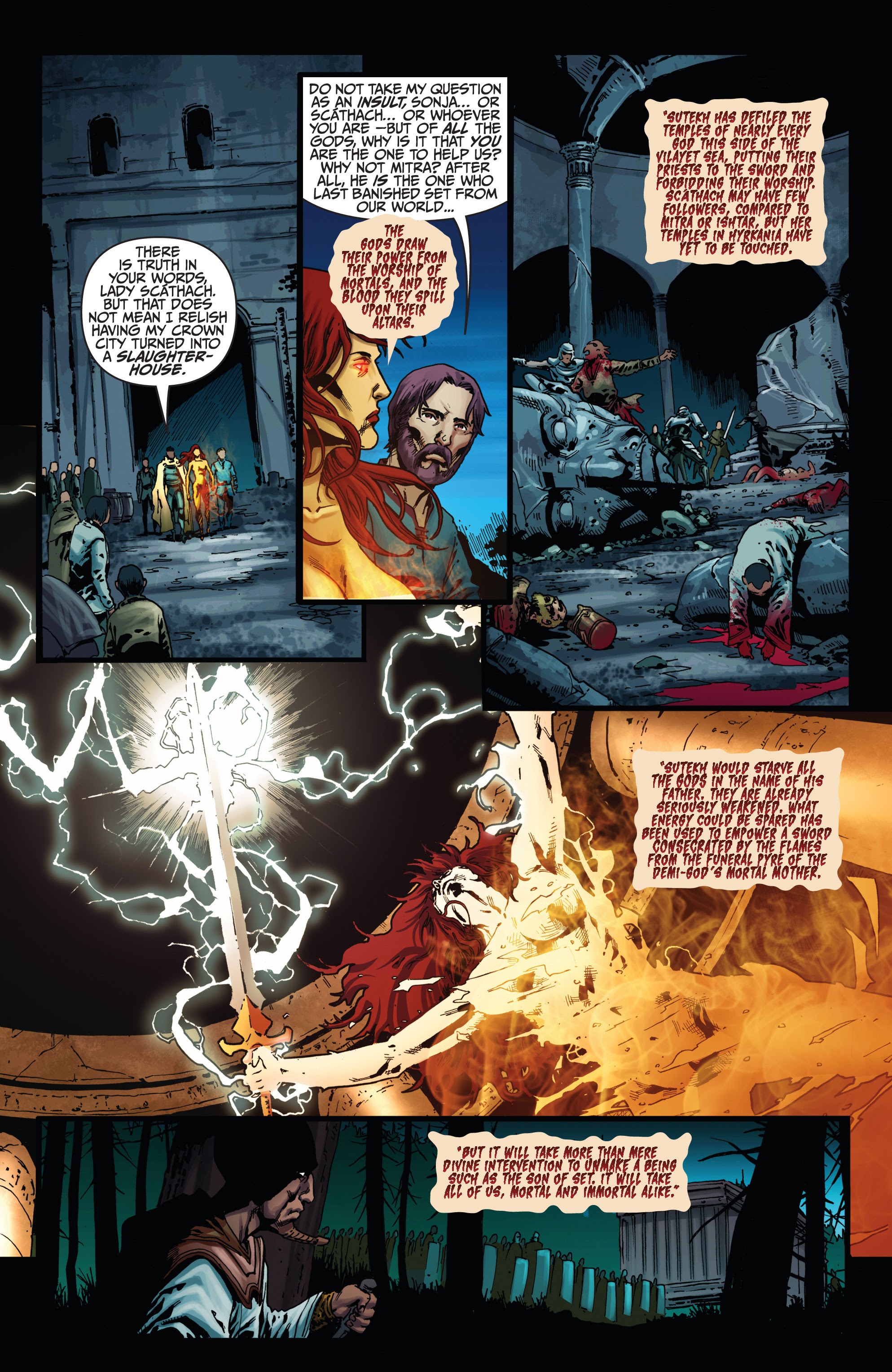 Read online Red Sonja: Vulture's Circle comic -  Issue # _TPB - 99