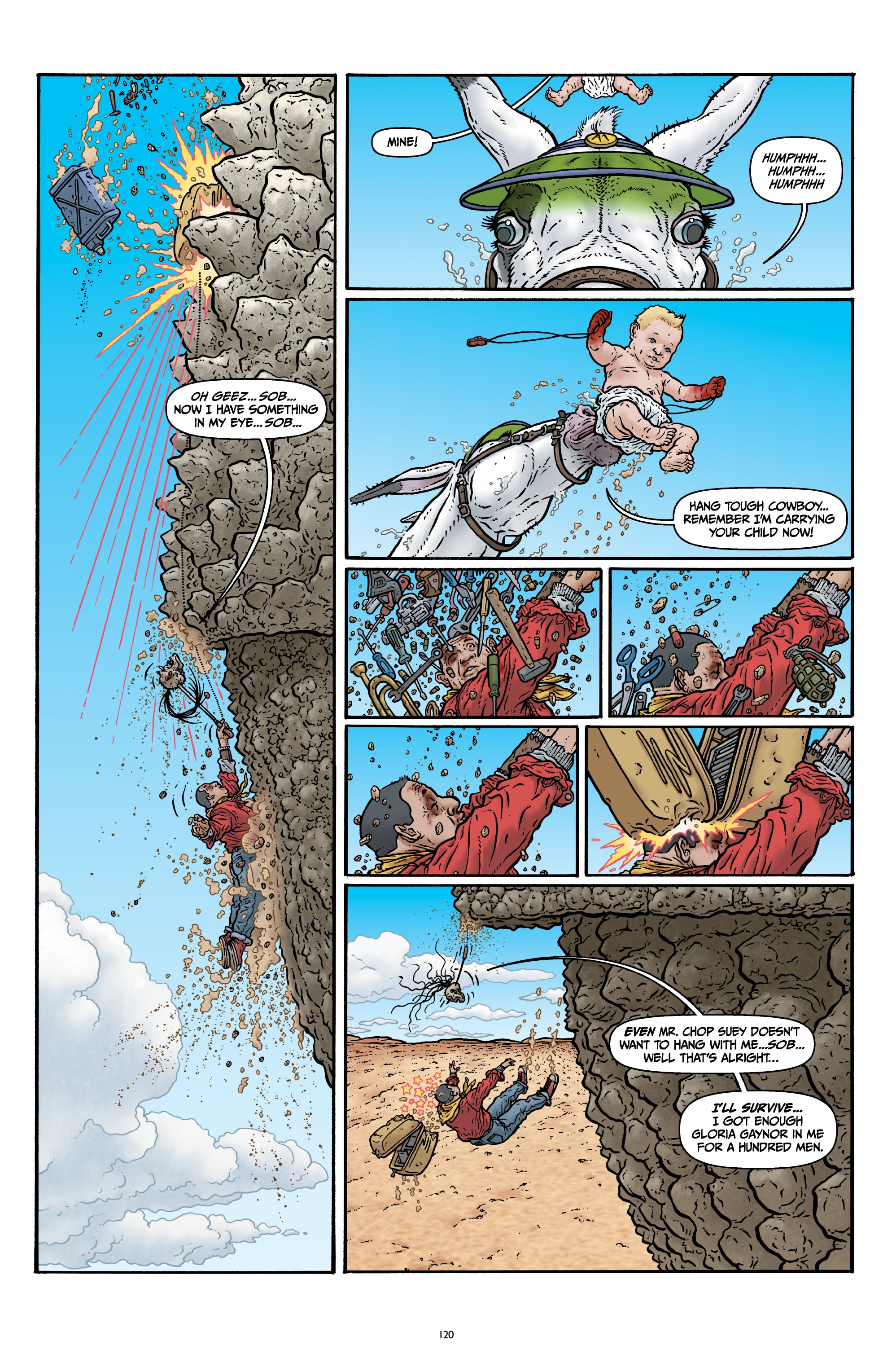 Read online Shaolin Cowboy comic -  Issue # _Start Trek (Part 1) - 95