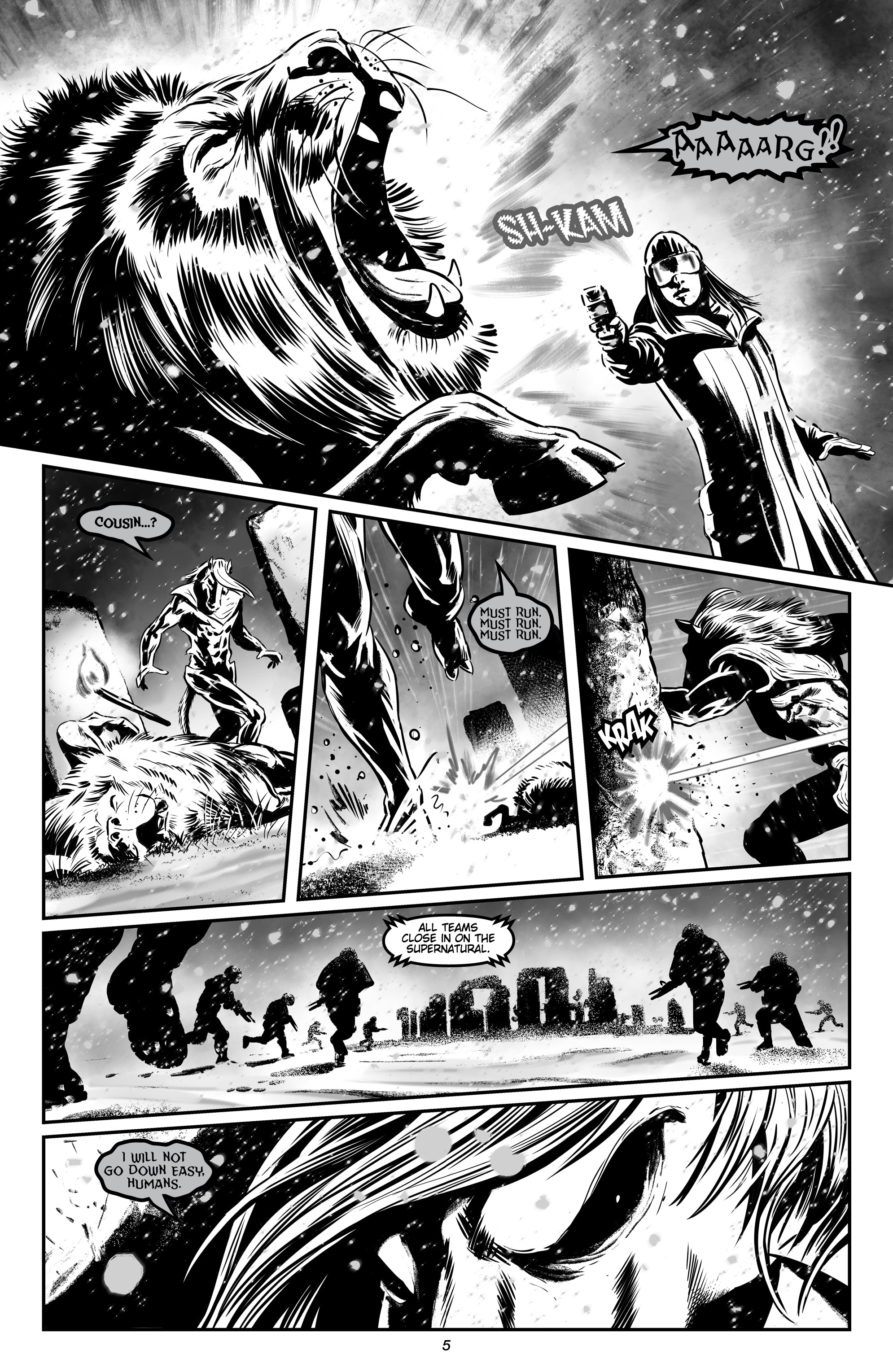 Read online Grisly Unit: Frosty Night comic -  Issue # Full - 7