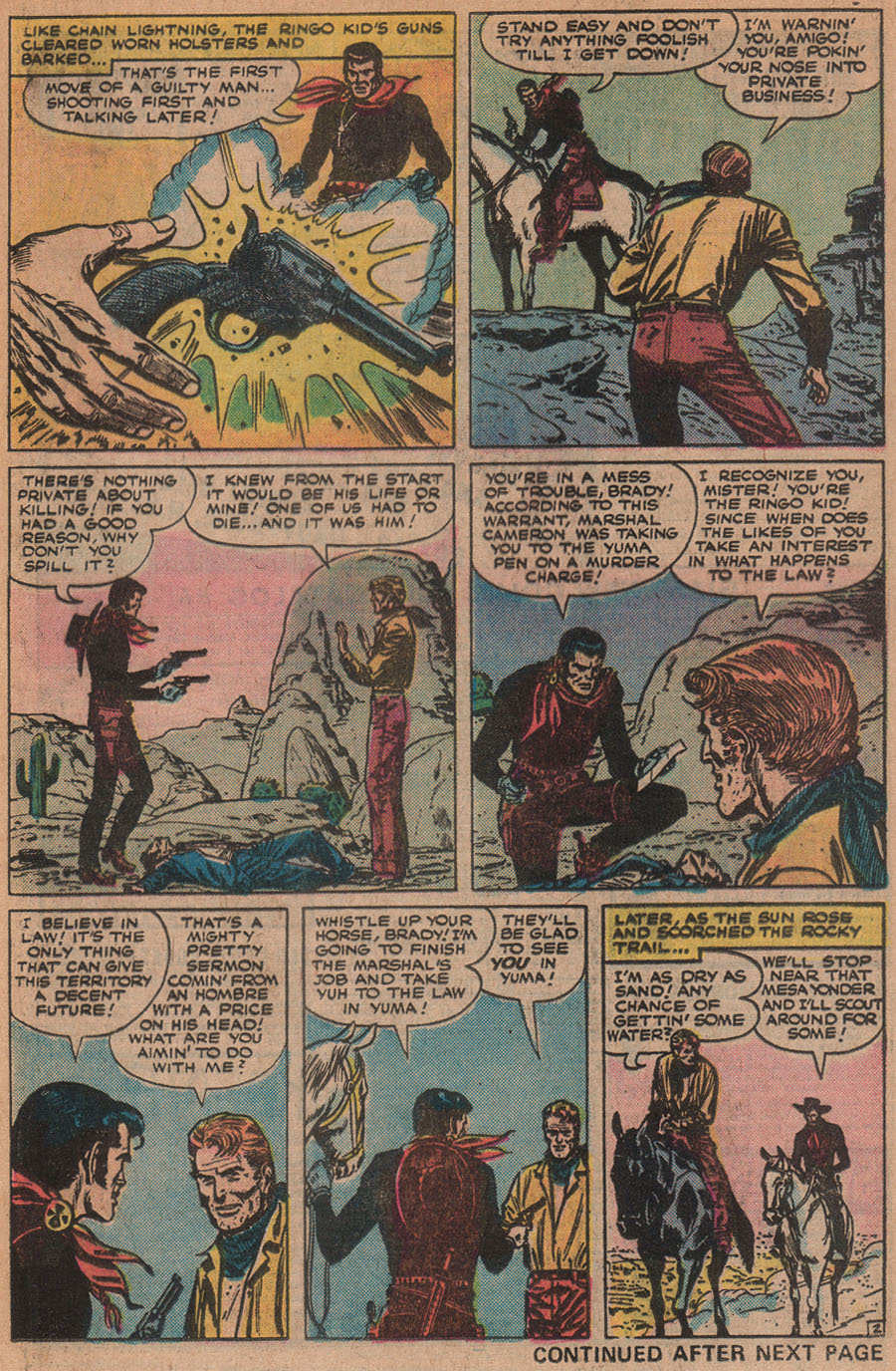 Read online Ringo Kid (1970) comic -  Issue #24 - 13
