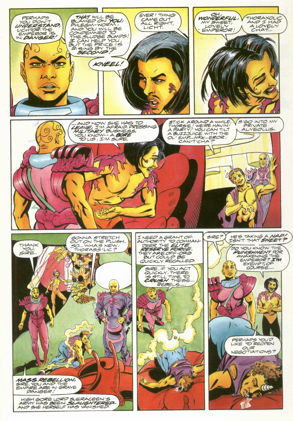 Read online Warriors of Plasm comic -  Issue #4 - 12