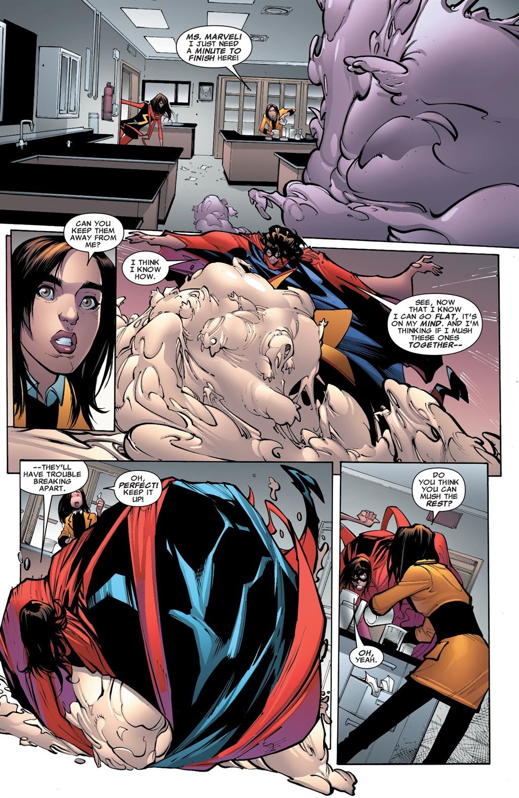 Read online Ms. Marvel Meets The Marvel Universe comic -  Issue # TPB (Part 2) - 34