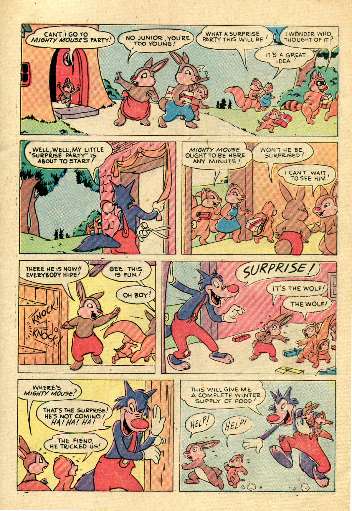 Read online Paul Terry's Mighty Mouse Comics comic -  Issue #21 - 21