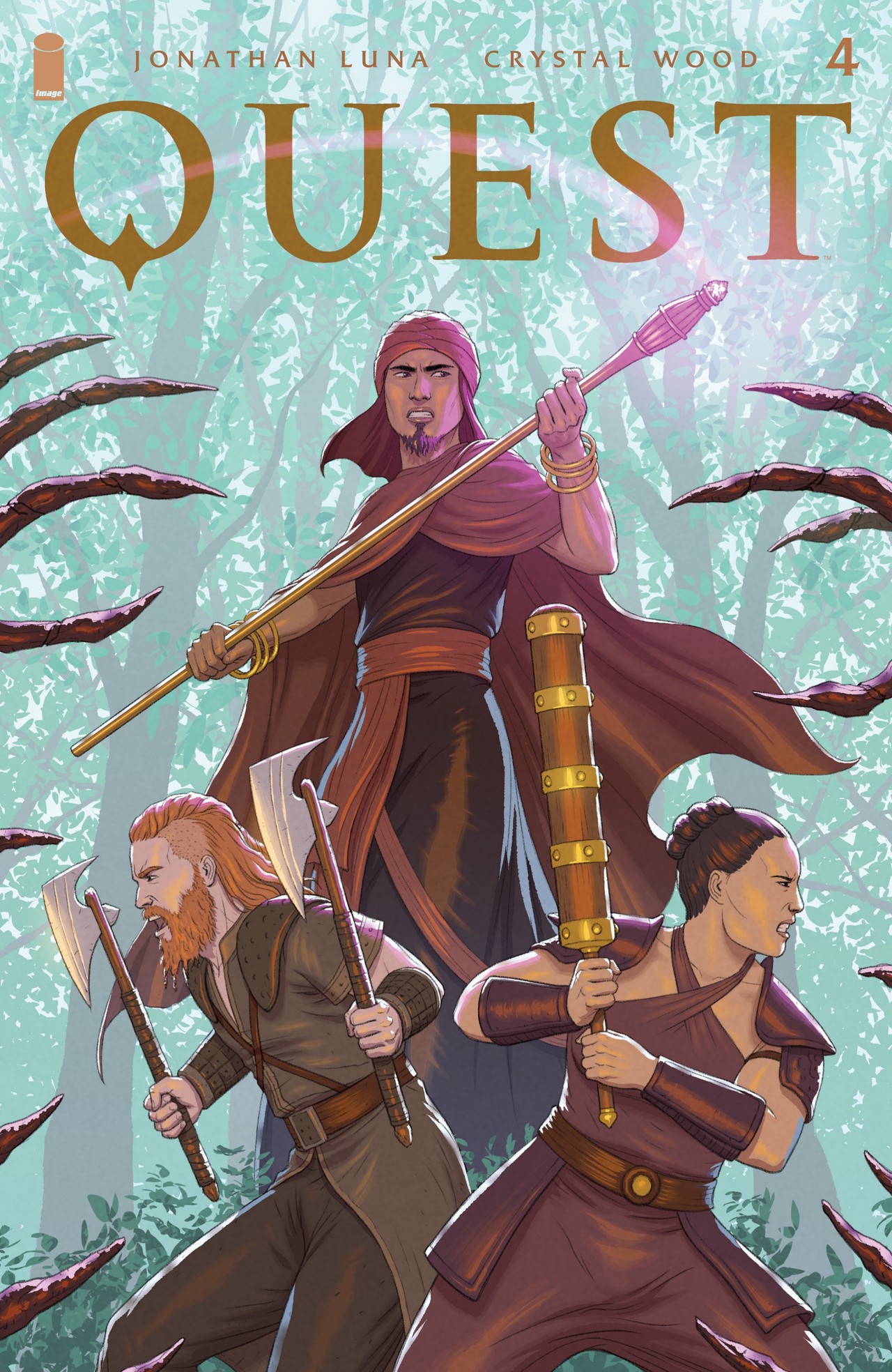 Read online Quest comic -  Issue #4 - 1