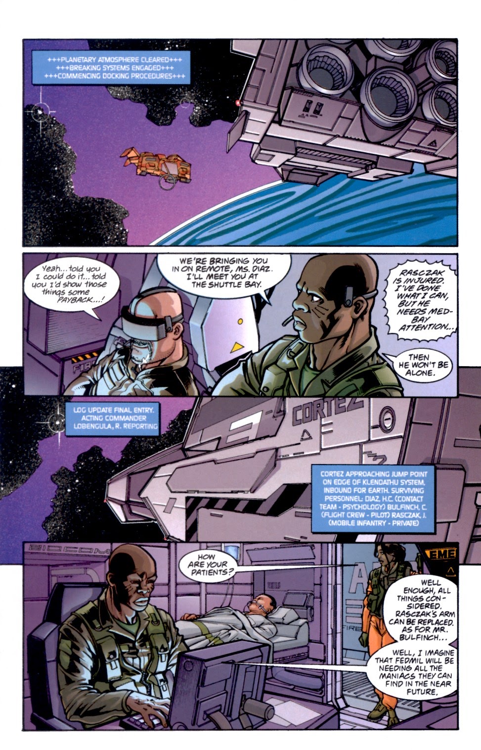 Read online Starship Troopers: Insect Touch comic -  Issue #3 - 22