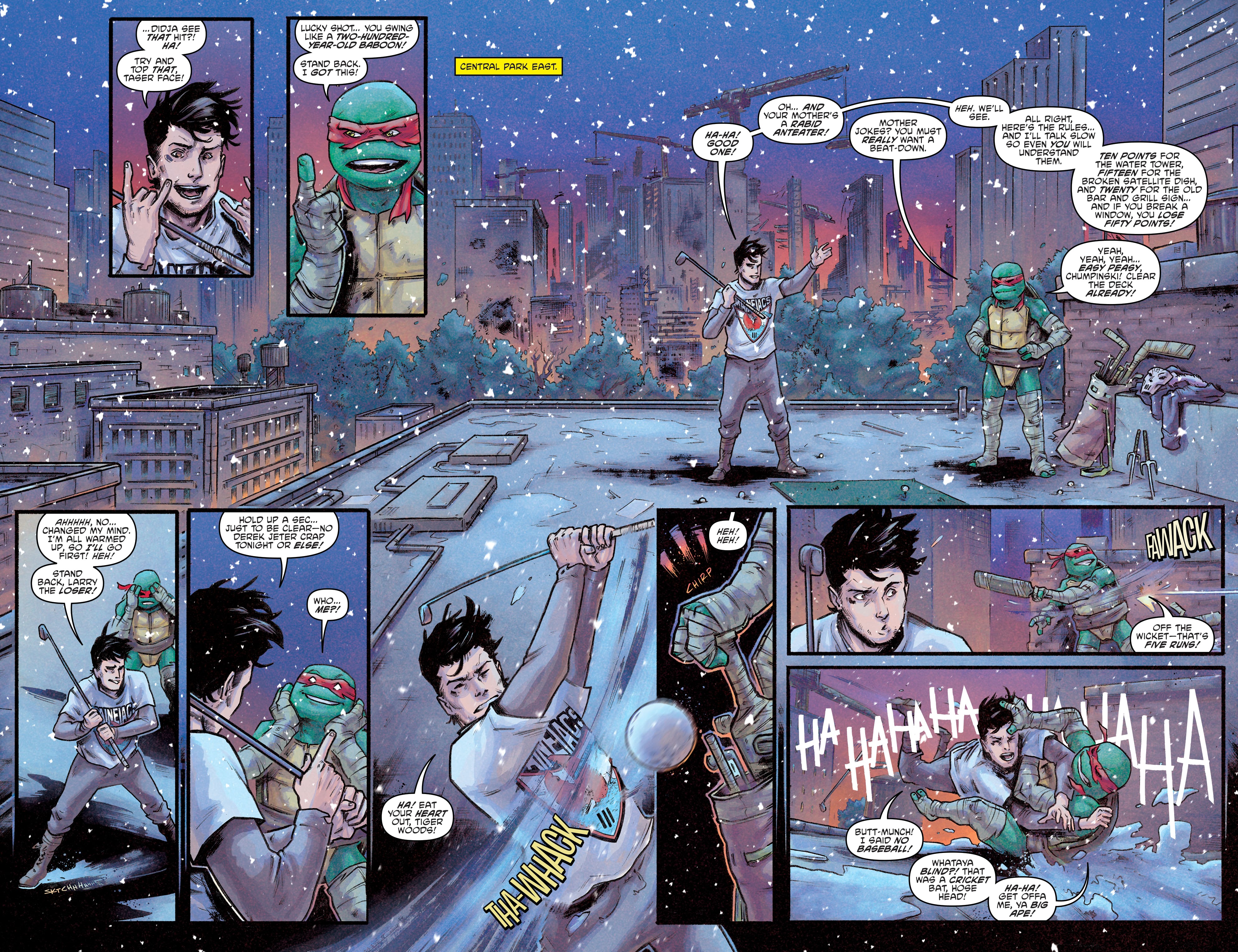 Read online Teenage Mutant Ninja Turtles: Best Of comic -  Issue # Raphael - 52