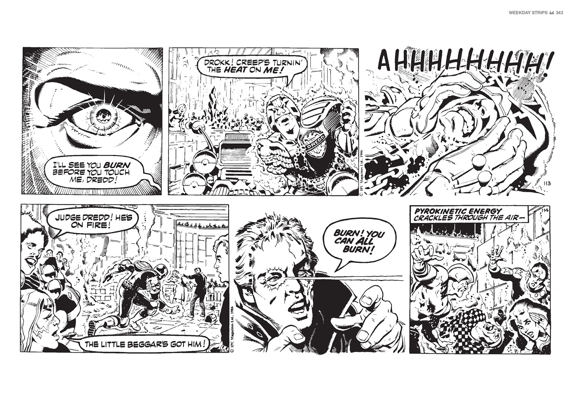 Read online Judge Dredd: The Daily Dredds comic -  Issue # TPB 1 - 346