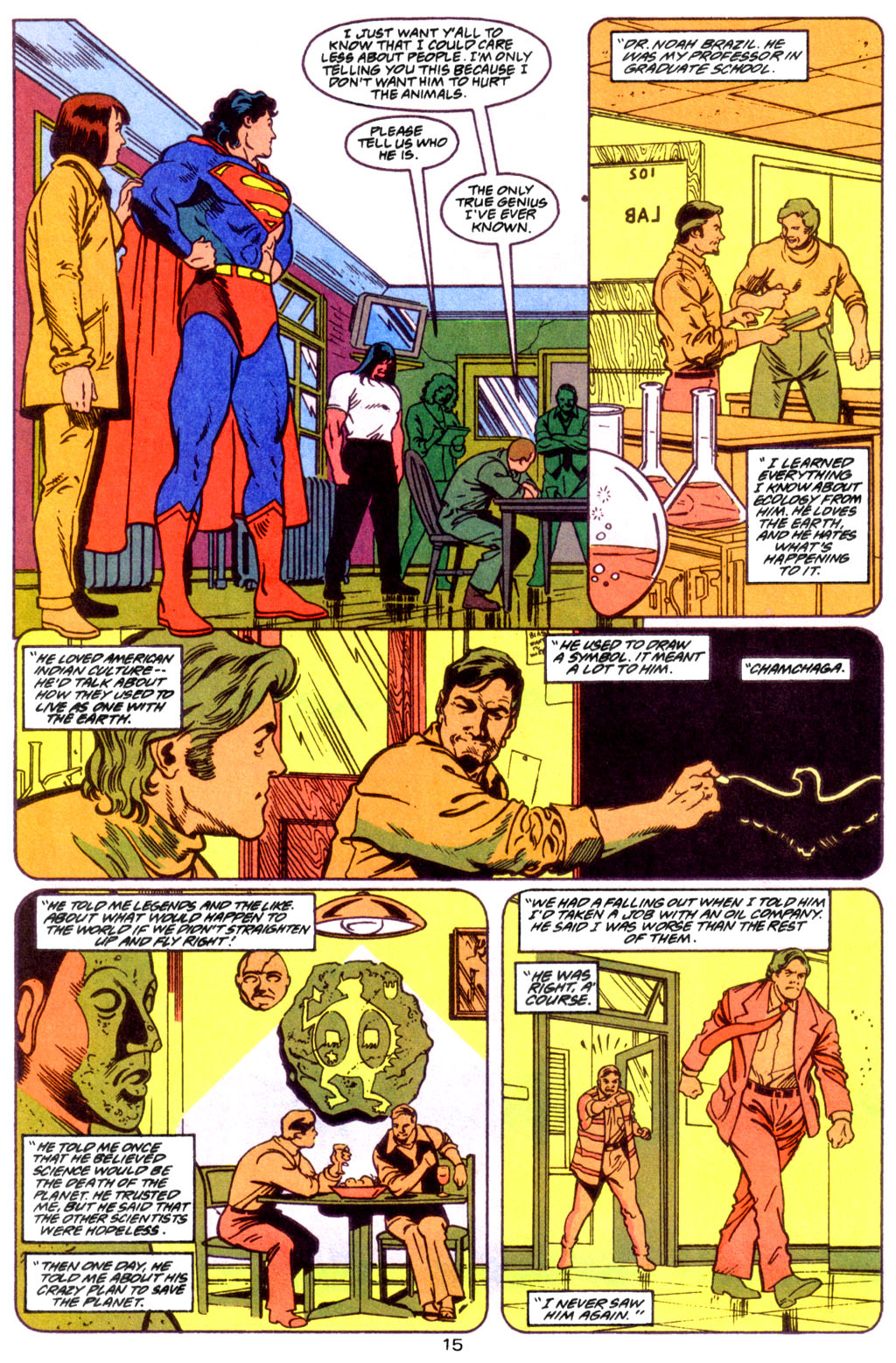Read online Metropolis S.C.U. comic -  Issue #3 - 15