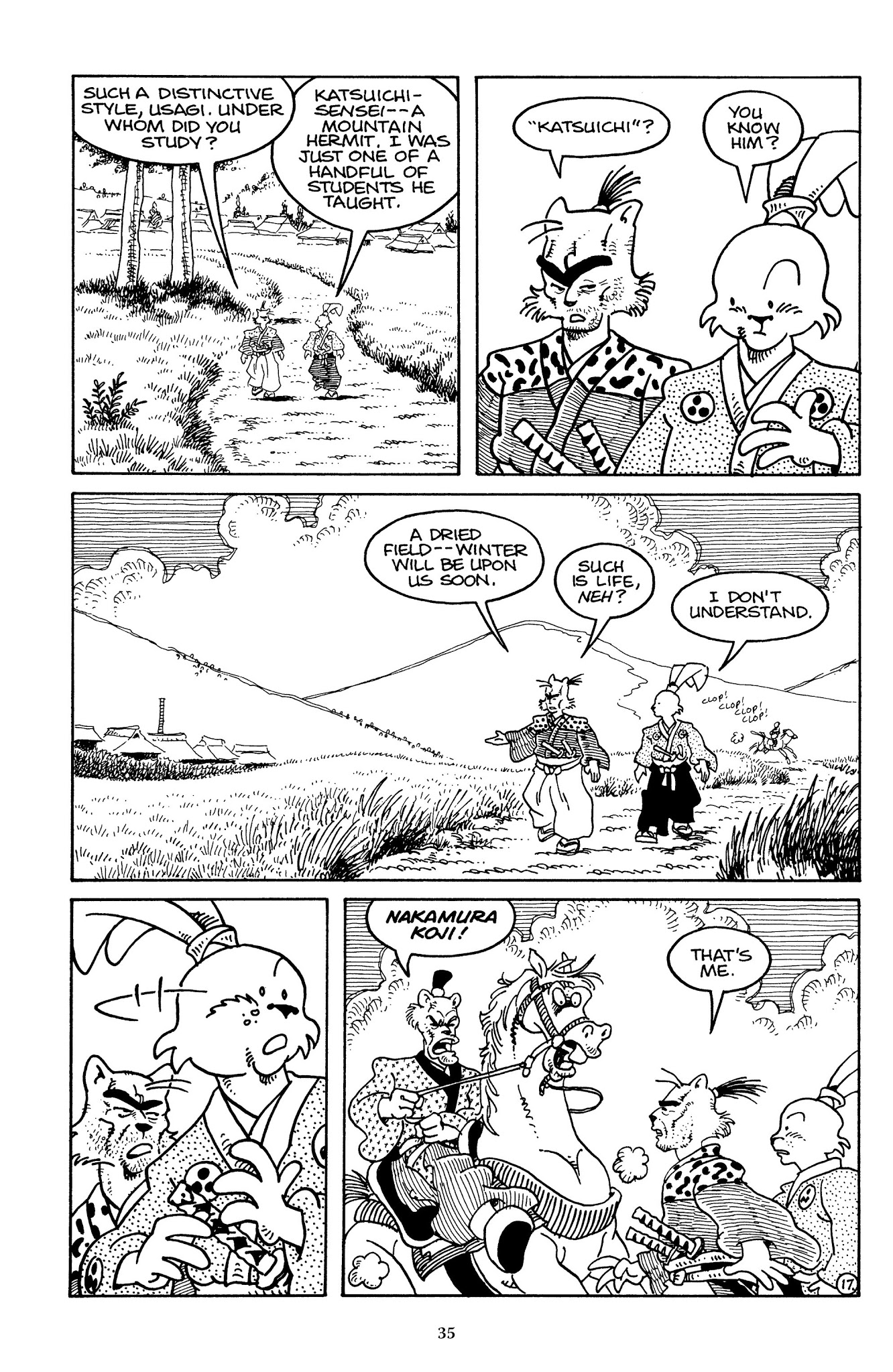 Read online The Usagi Yojimbo Saga comic -  Issue # TPB 2 - 35