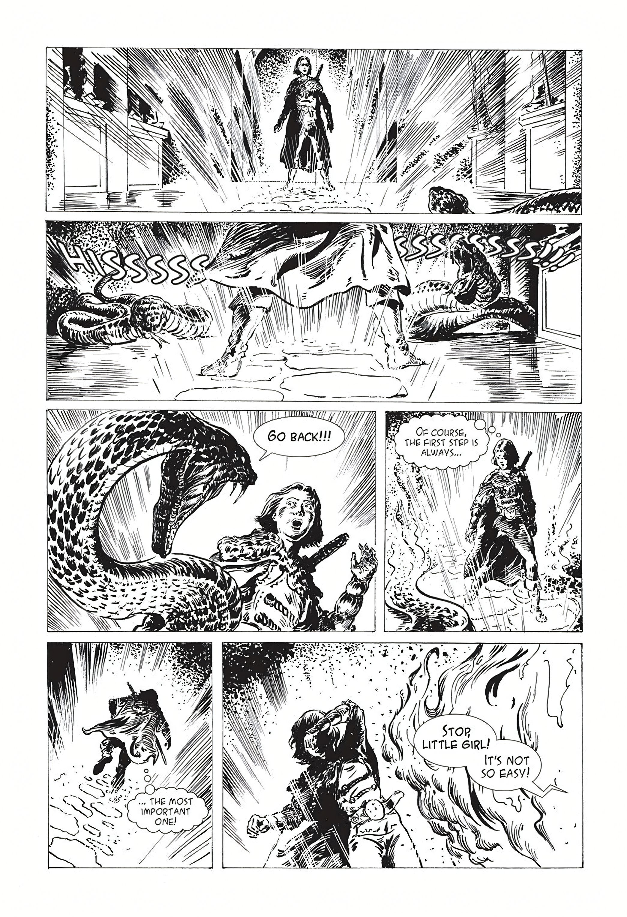 Read online Katana: The Battle for Valokaan comic -  Issue # Full - 16