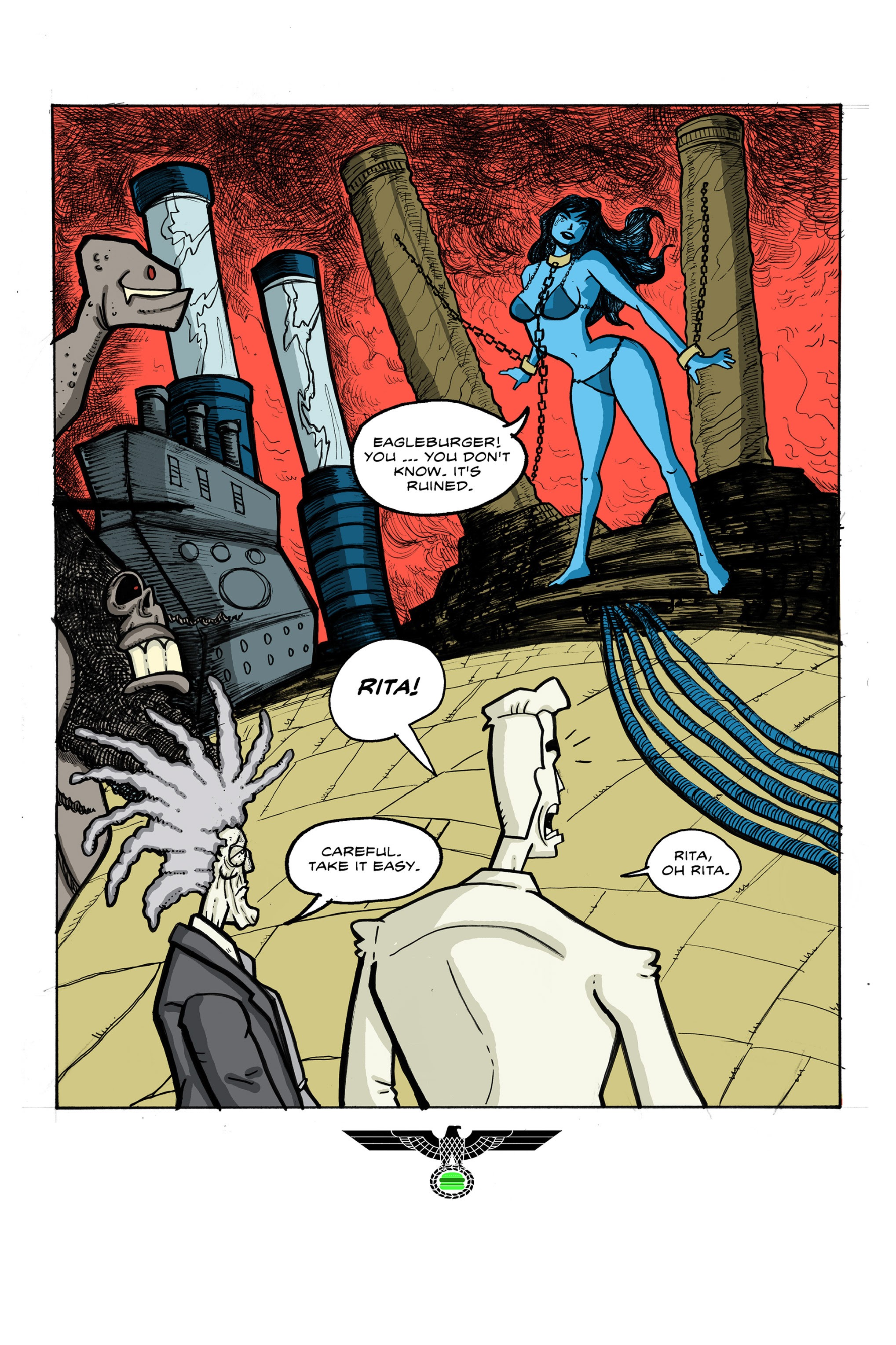 Read online Eagleburger comic -  Issue # TPB - 93