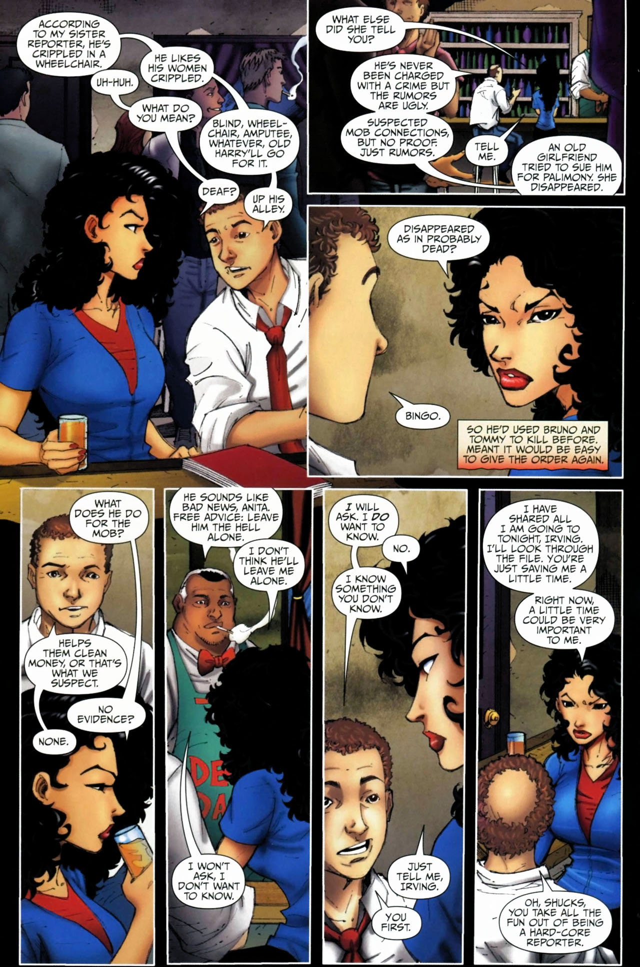Read online Anita Blake: The Laughing Corpse - Book One comic -  Issue #4 - 11
