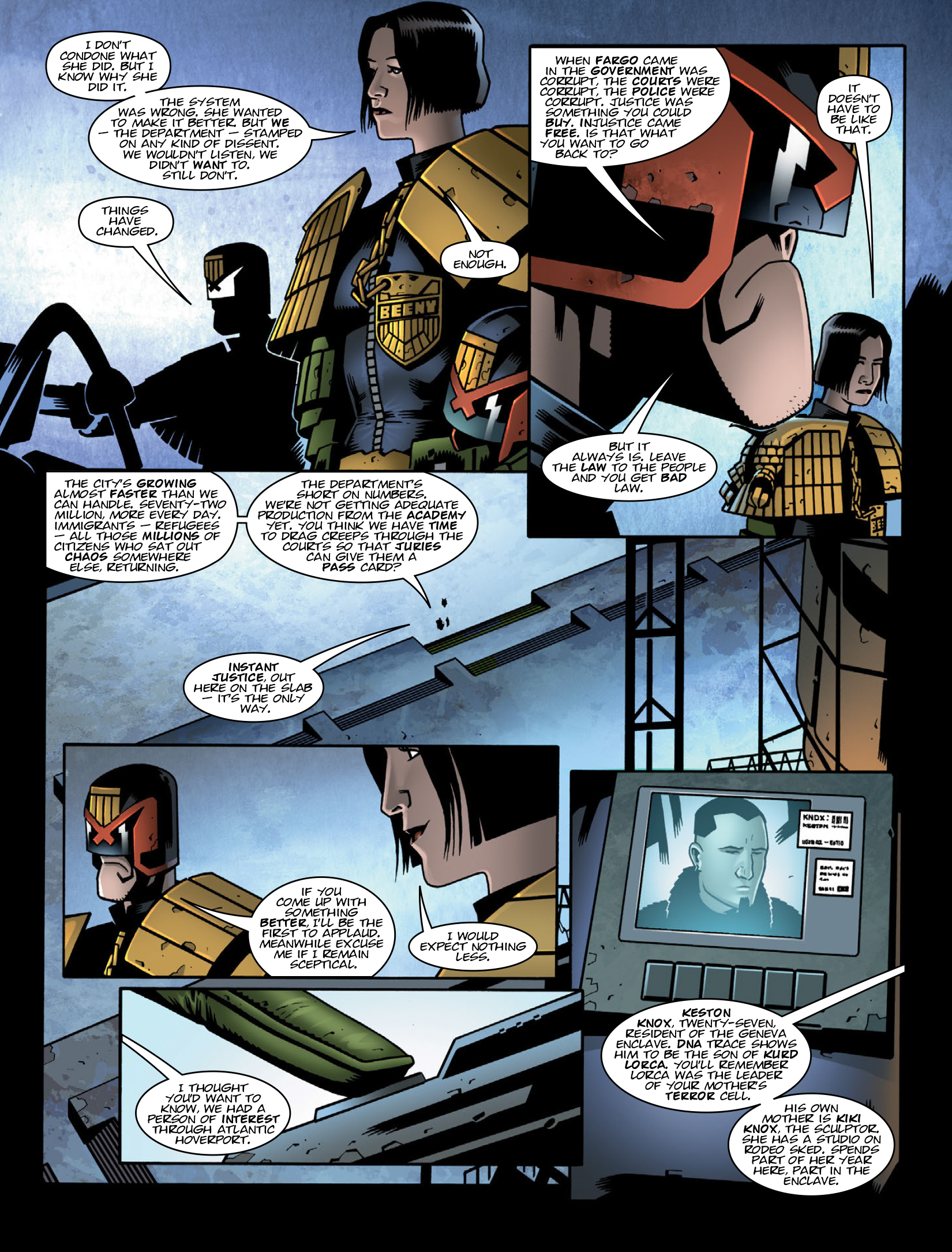 Read online Judge Dredd Megazine (Vol. 5) comic -  Issue #365 - 8