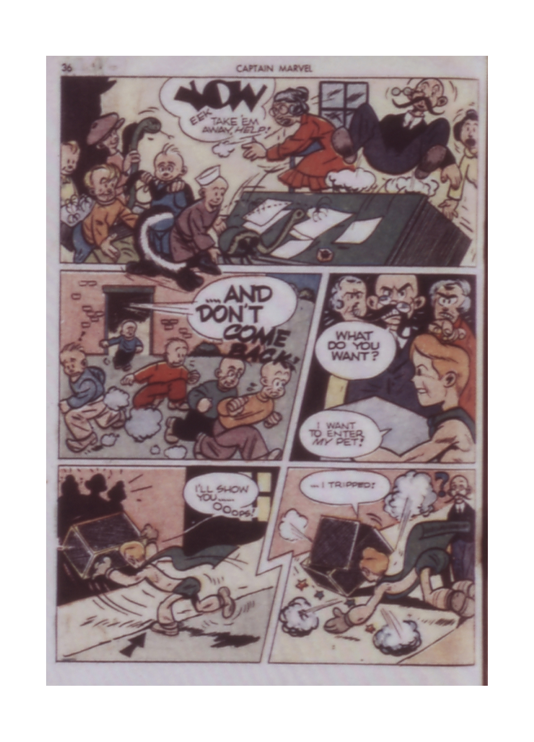 Read online Captain Marvel Adventures comic -  Issue #14 - 36