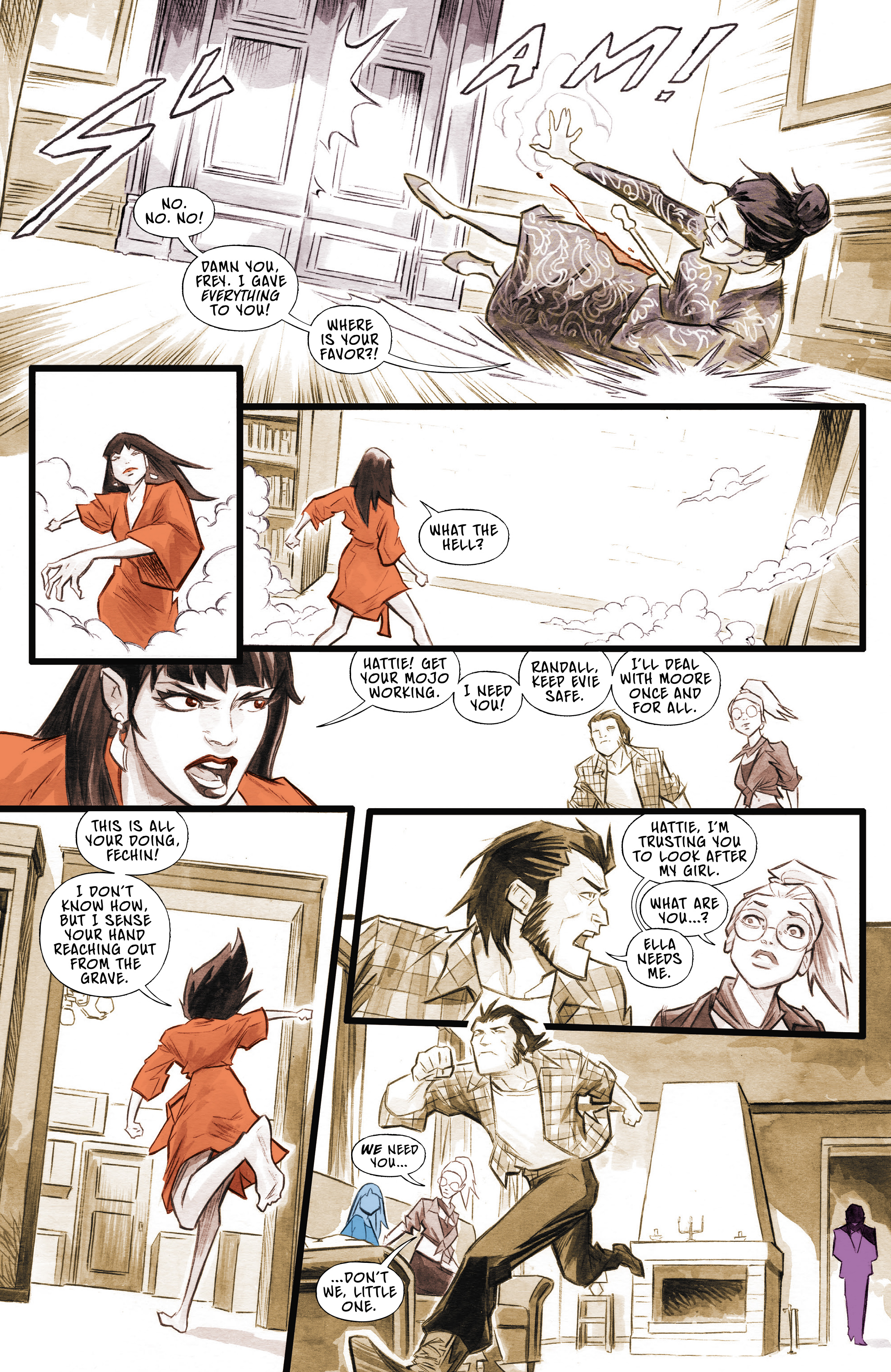 Read online Vampirella: Dead Flowers comic -  Issue #3 - 11