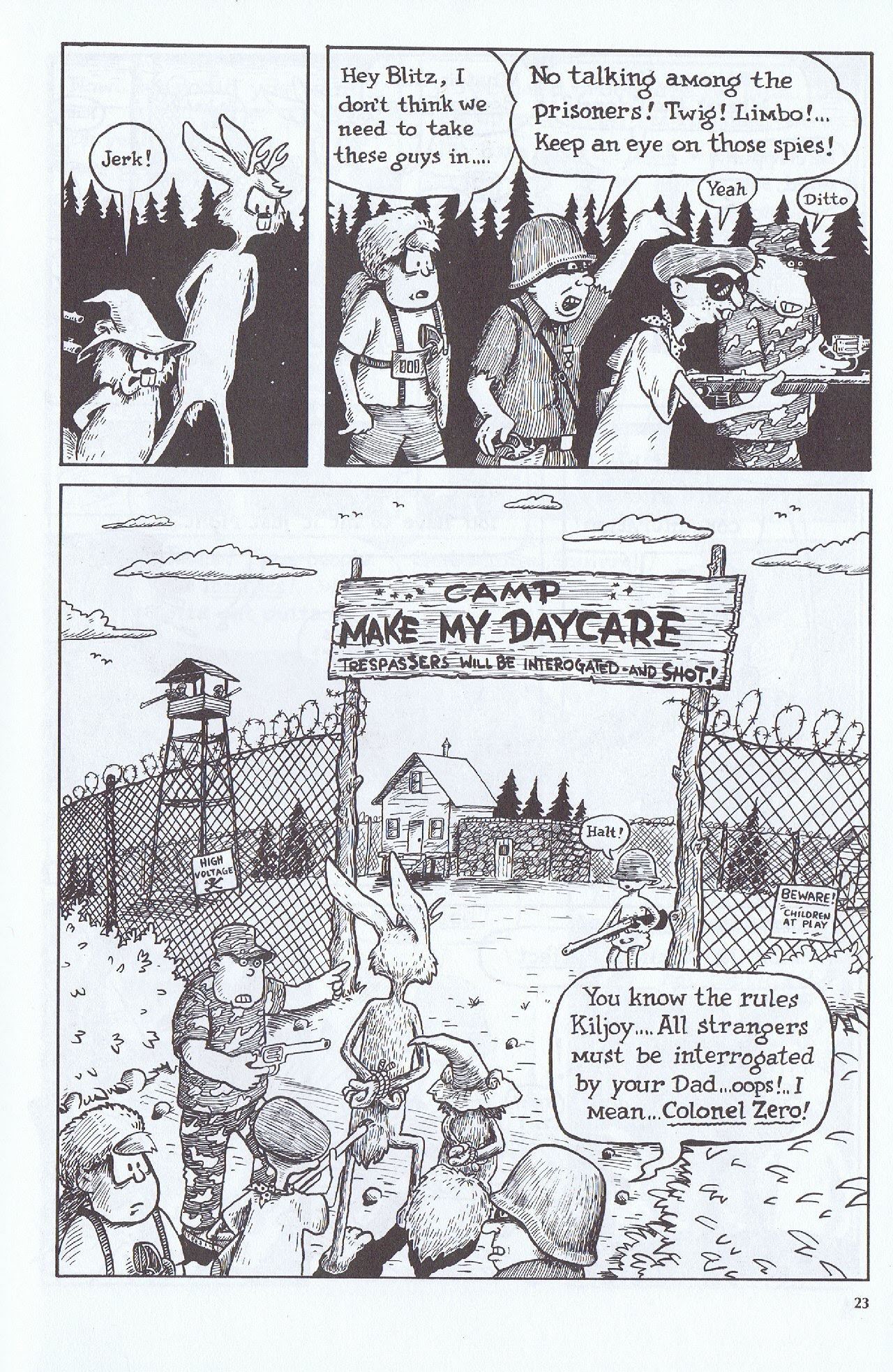 Read online Tales Of The Jackalope comic -  Issue #1 - 25