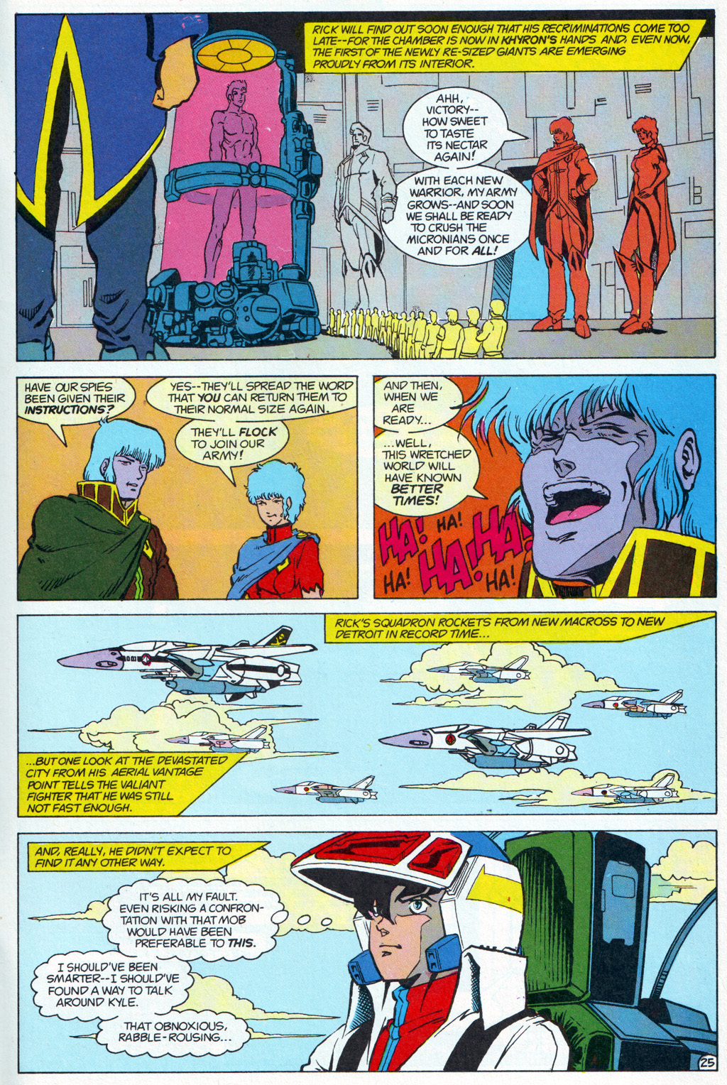 Read online Robotech The Macross Saga comic -  Issue #31 - 27