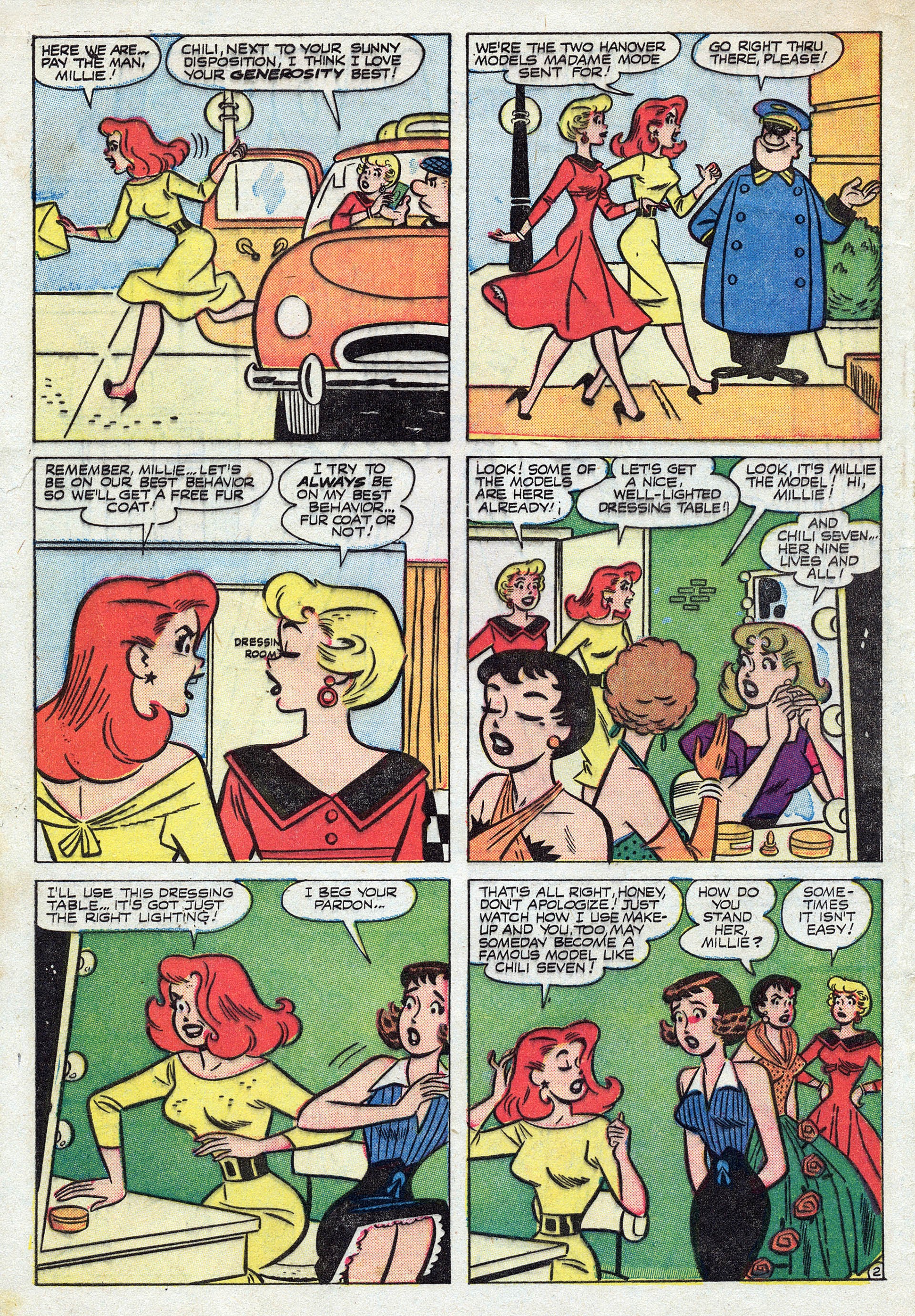 Read online Showgirls (1957) comic -  Issue #4 - 4