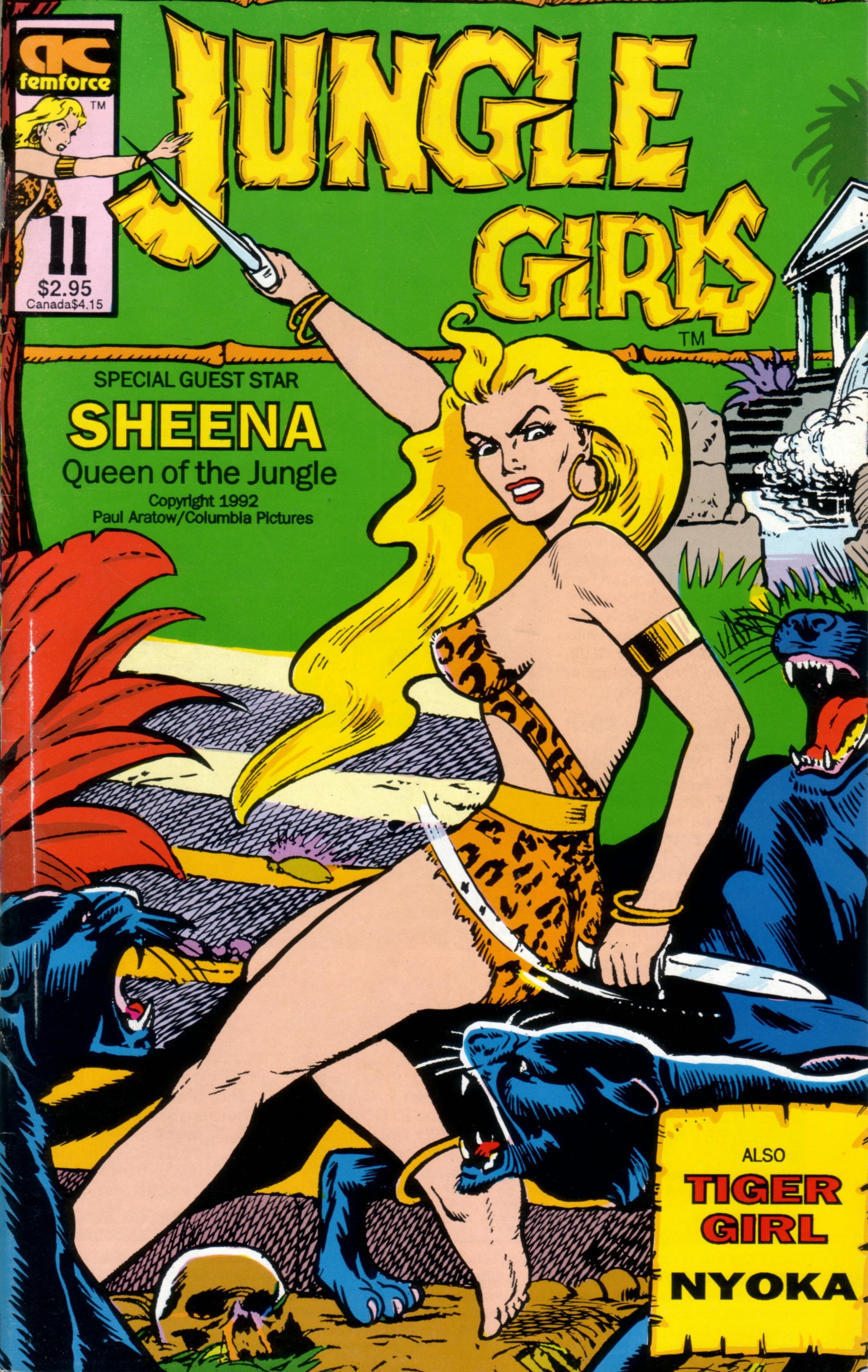 Read online Jungle Girls (1988) comic -  Issue #11 - 1