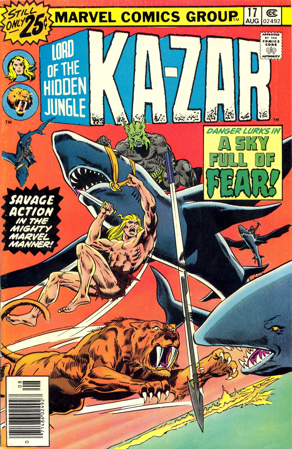 Read online Ka-Zar comic -  Issue #17 - 1