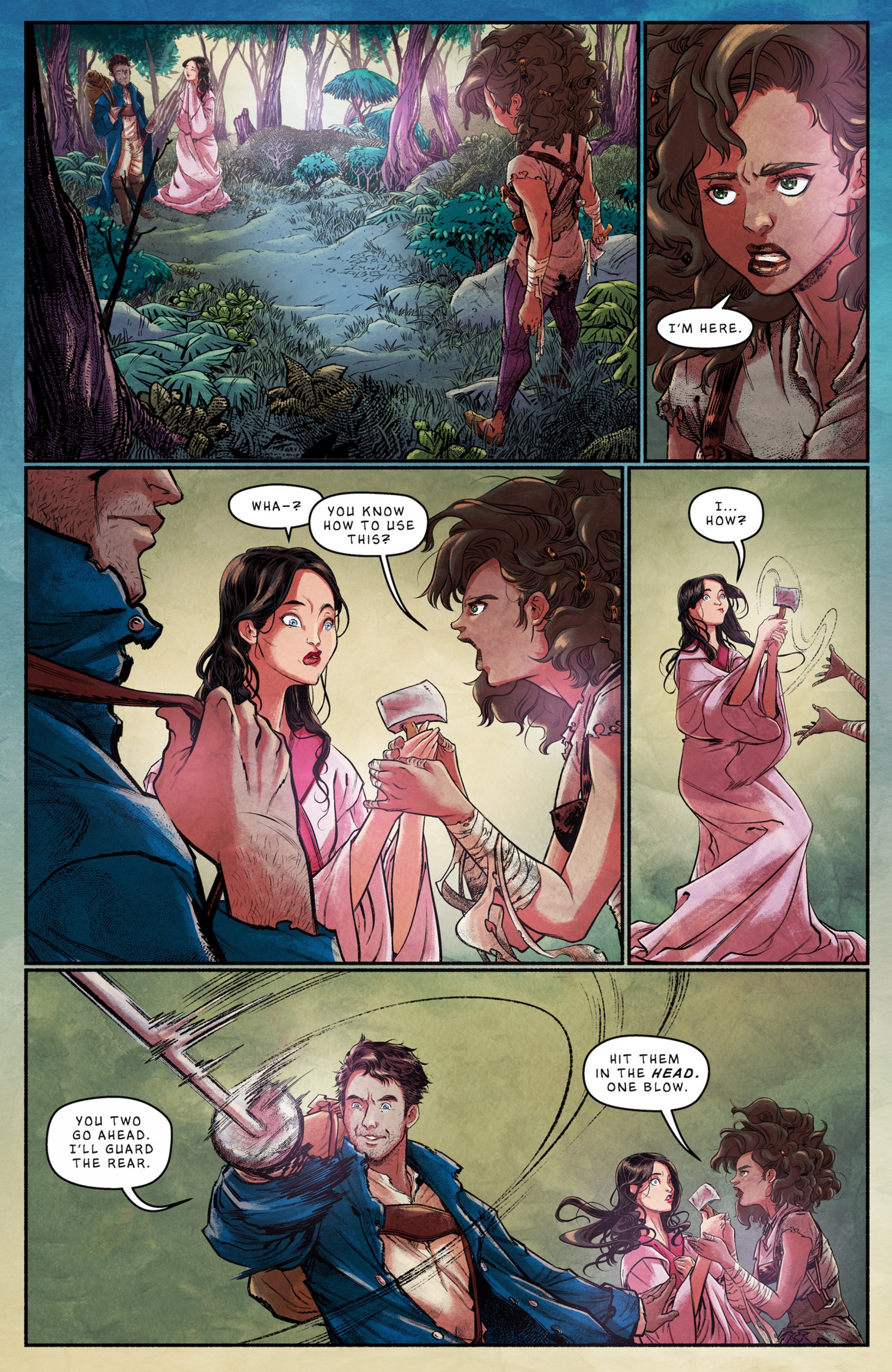 Read online Snow White Zombie Apocalypse comic -  Issue # Full - 42