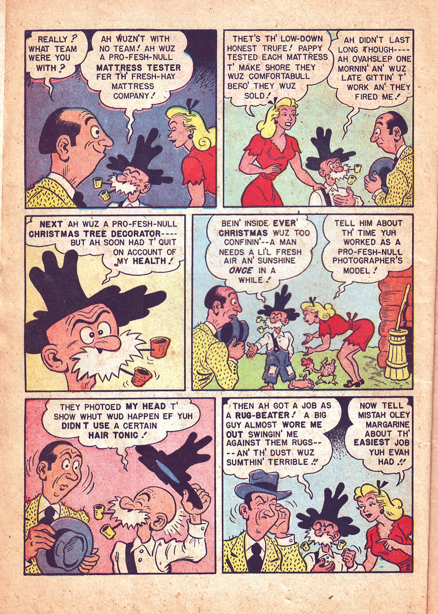 Read online Babe (1948) comic -  Issue #4 - 4