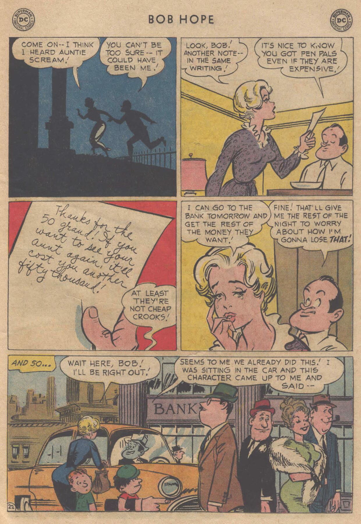 Read online The Adventures of Bob Hope comic -  Issue #79 - 28