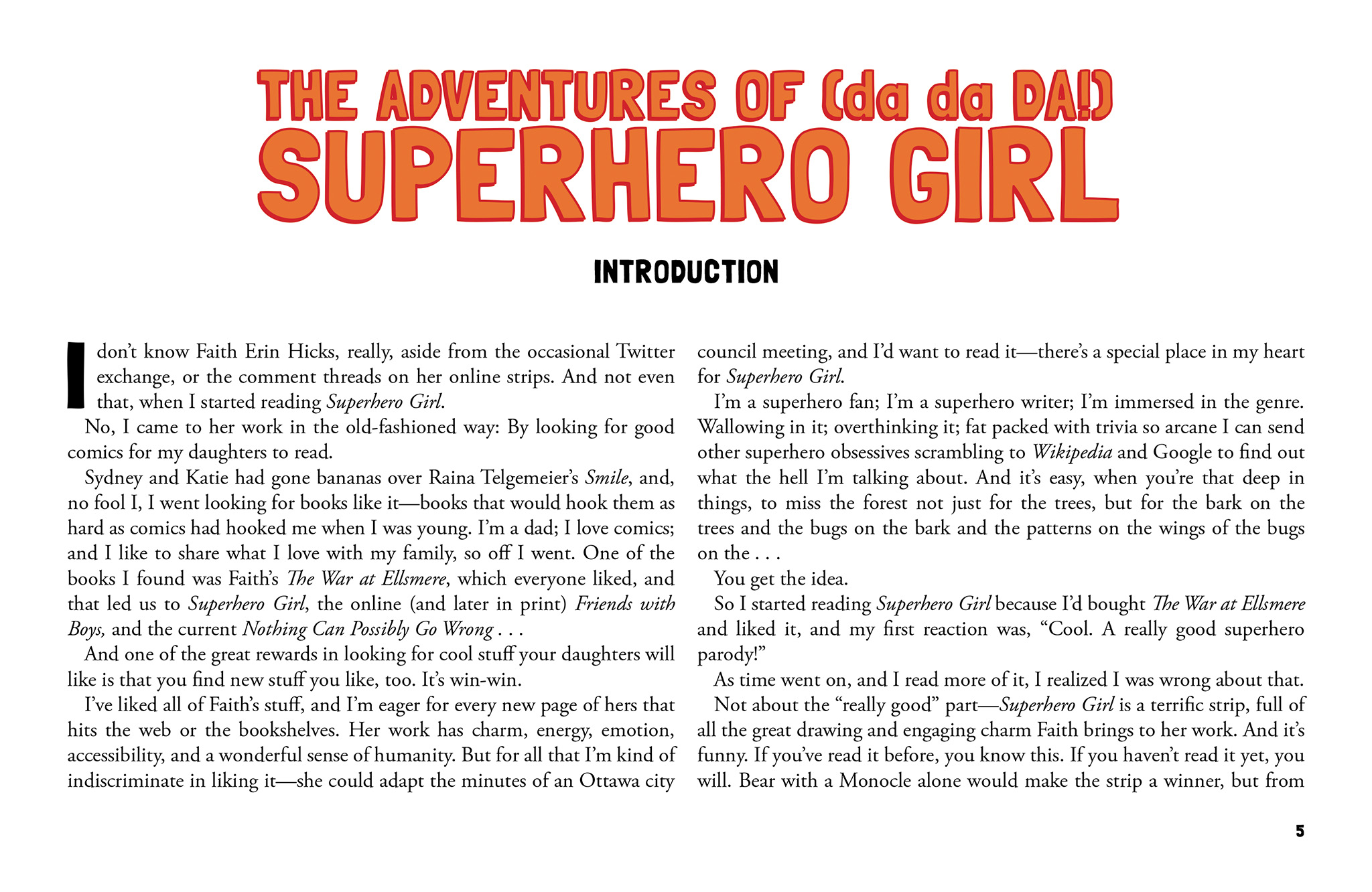 Read online The Adventures of Superhero Girl comic -  Issue # TPB - 6