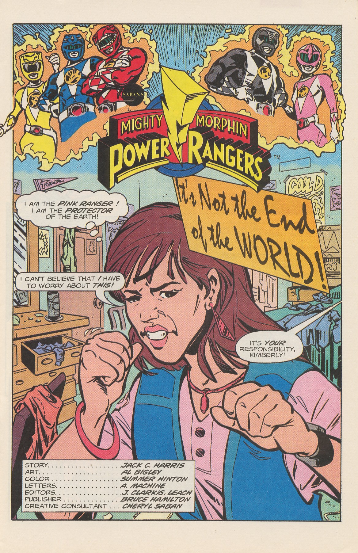 Read online Saban's Mighty Morphin Power Rangers (1994) comic -  Issue #3 - 3