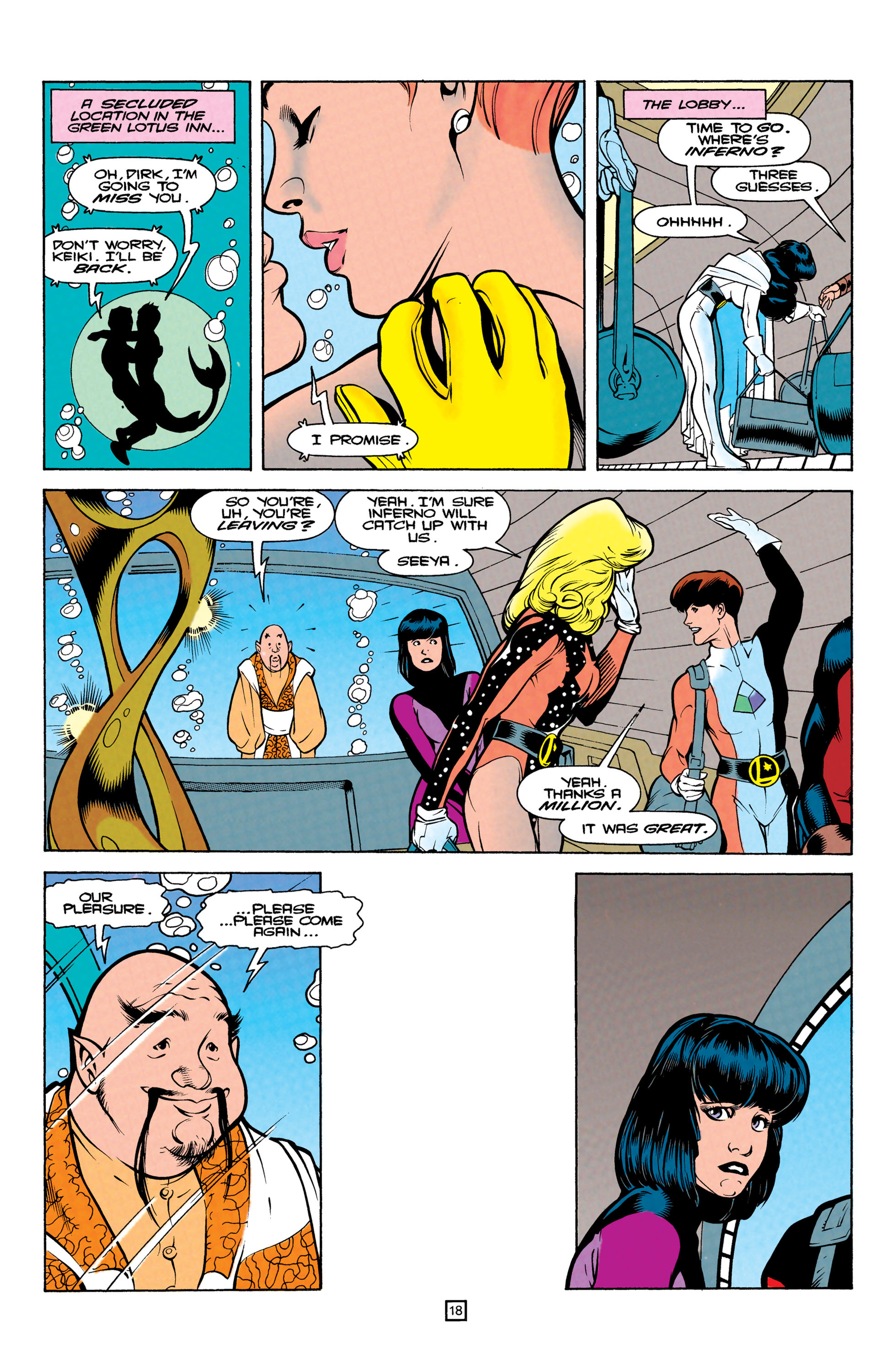 Read online Legionnaires comic -  Issue #7 - 19