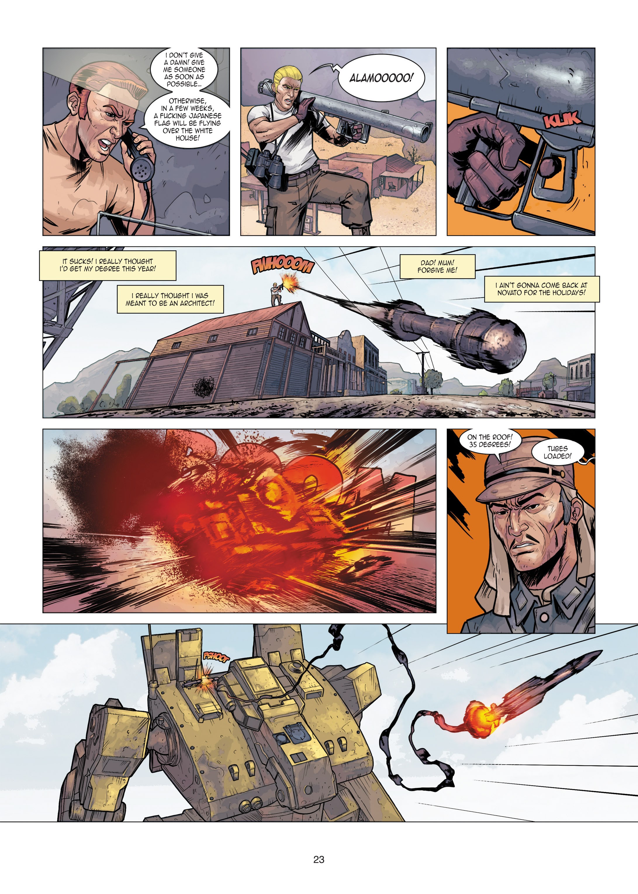 Read online Iron Squad comic -  Issue #4 - 23