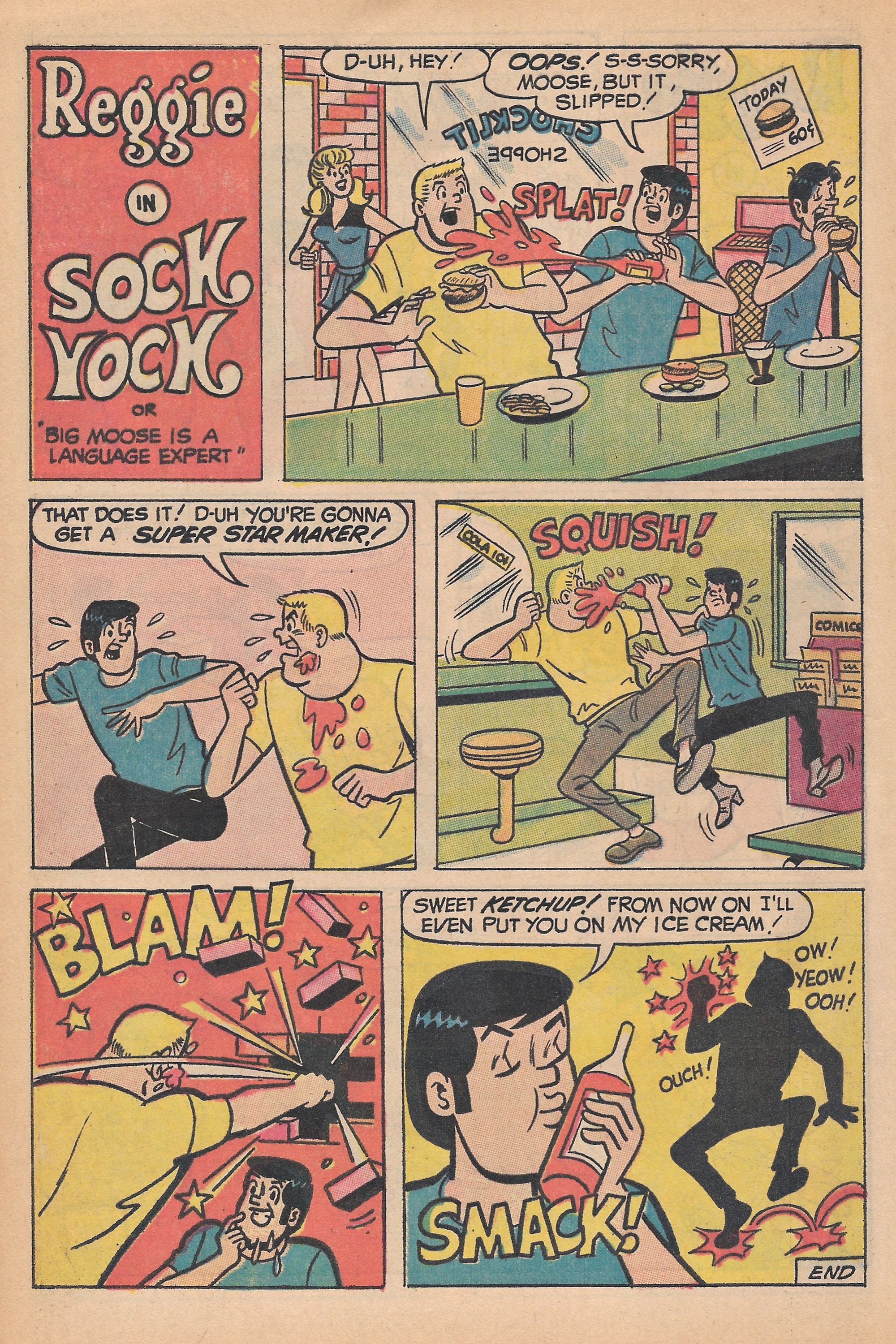 Read online Reggie's Wise Guy Jokes comic -  Issue #11 - 54