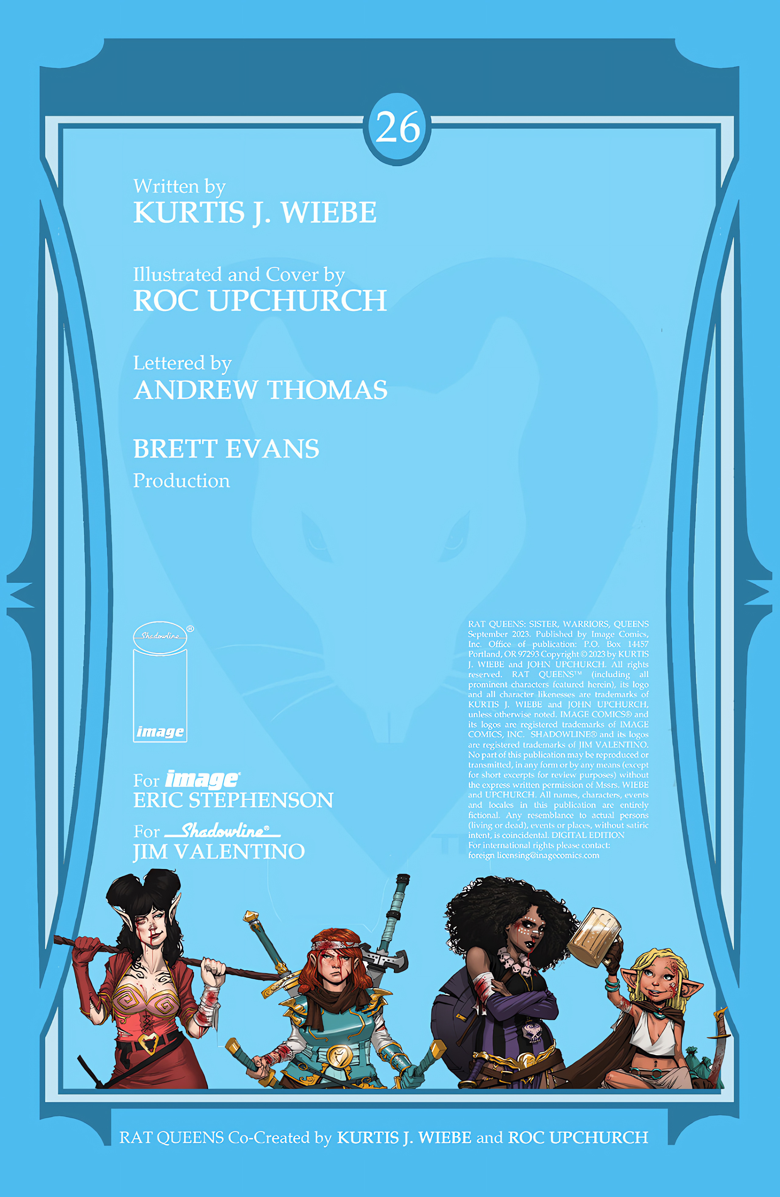 Read online Rat Queens: Sisters Warriors Queens comic -  Issue # TPB - 2