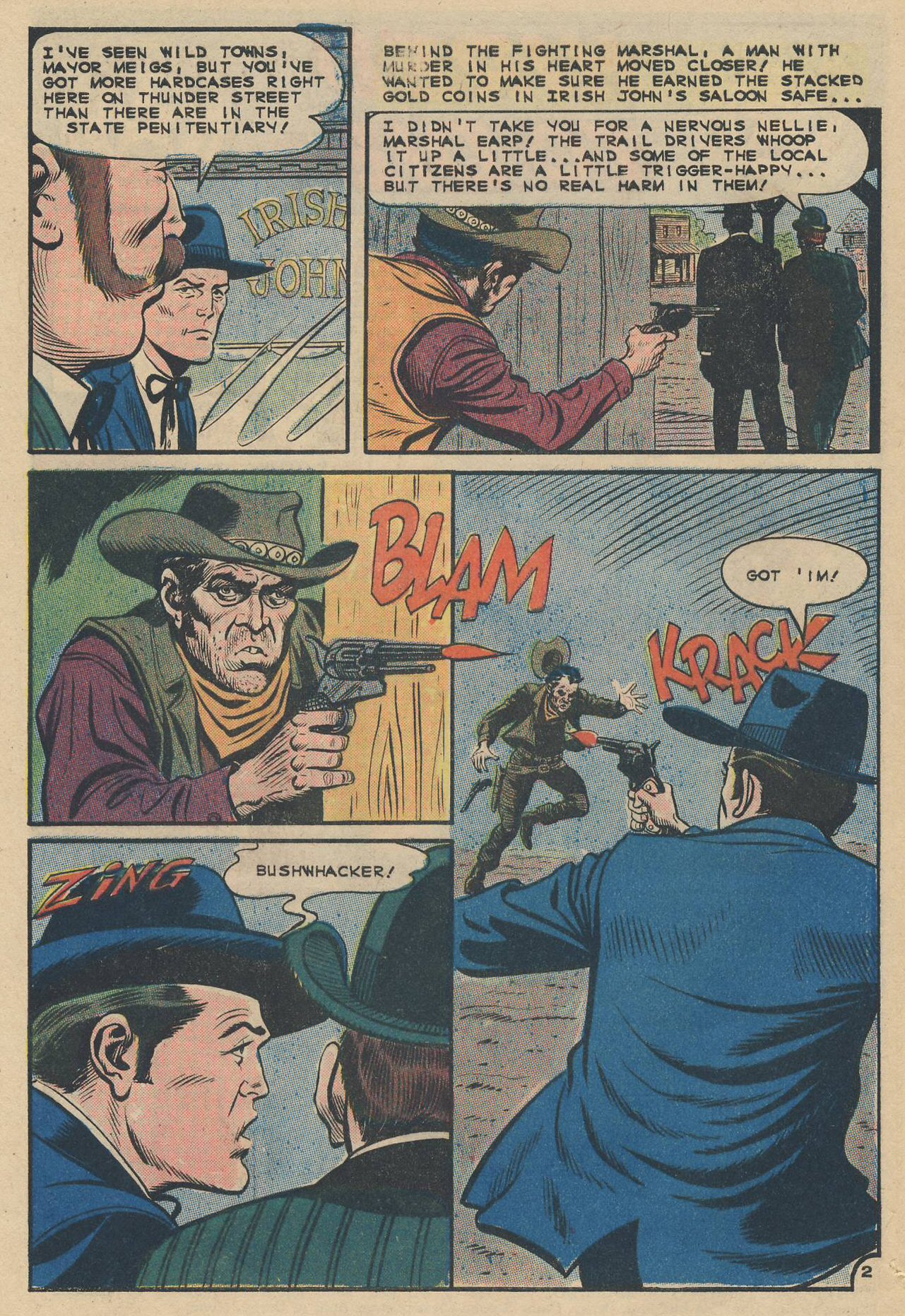 Read online Wyatt Earp Frontier Marshal comic -  Issue #61 - 4