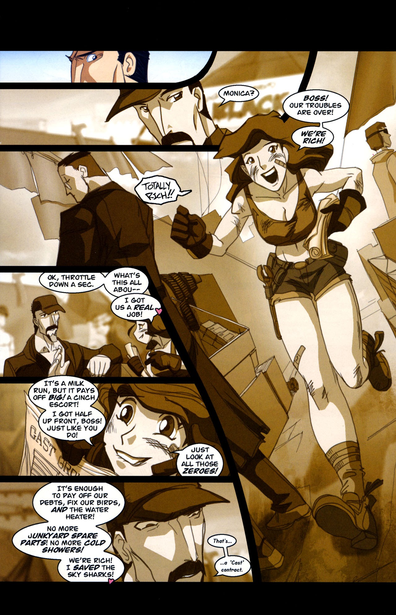 Read online Sky Sharks comic -  Issue #2 - 9